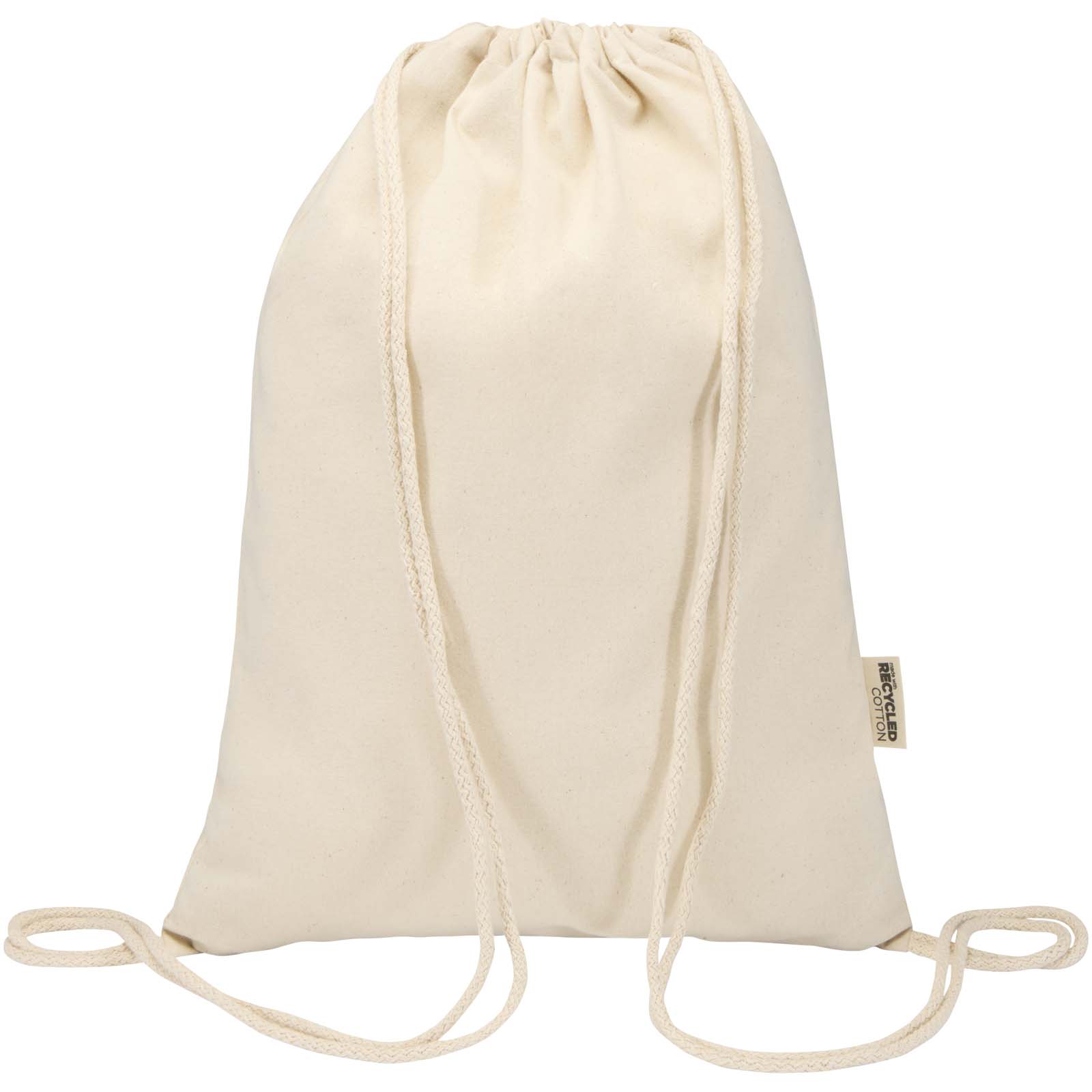 Advertising Drawstring Bags - Peru Blend 180 g/m² GRS recycled drawstring bag 5L - 1