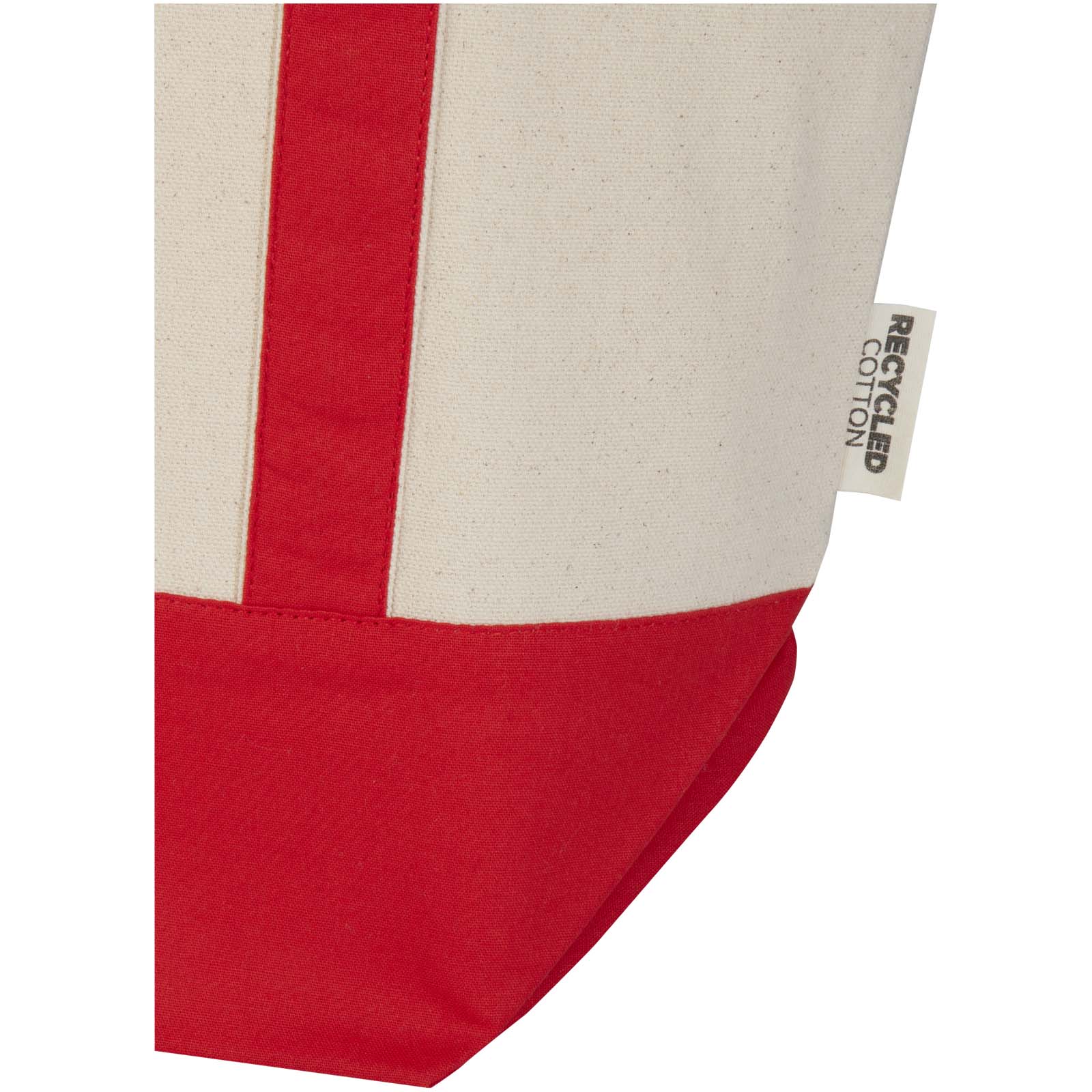 Sacs de shopping publicitaires - Mini sac shopping Sam en coton recyclé GRS 320 g/m2 - 4