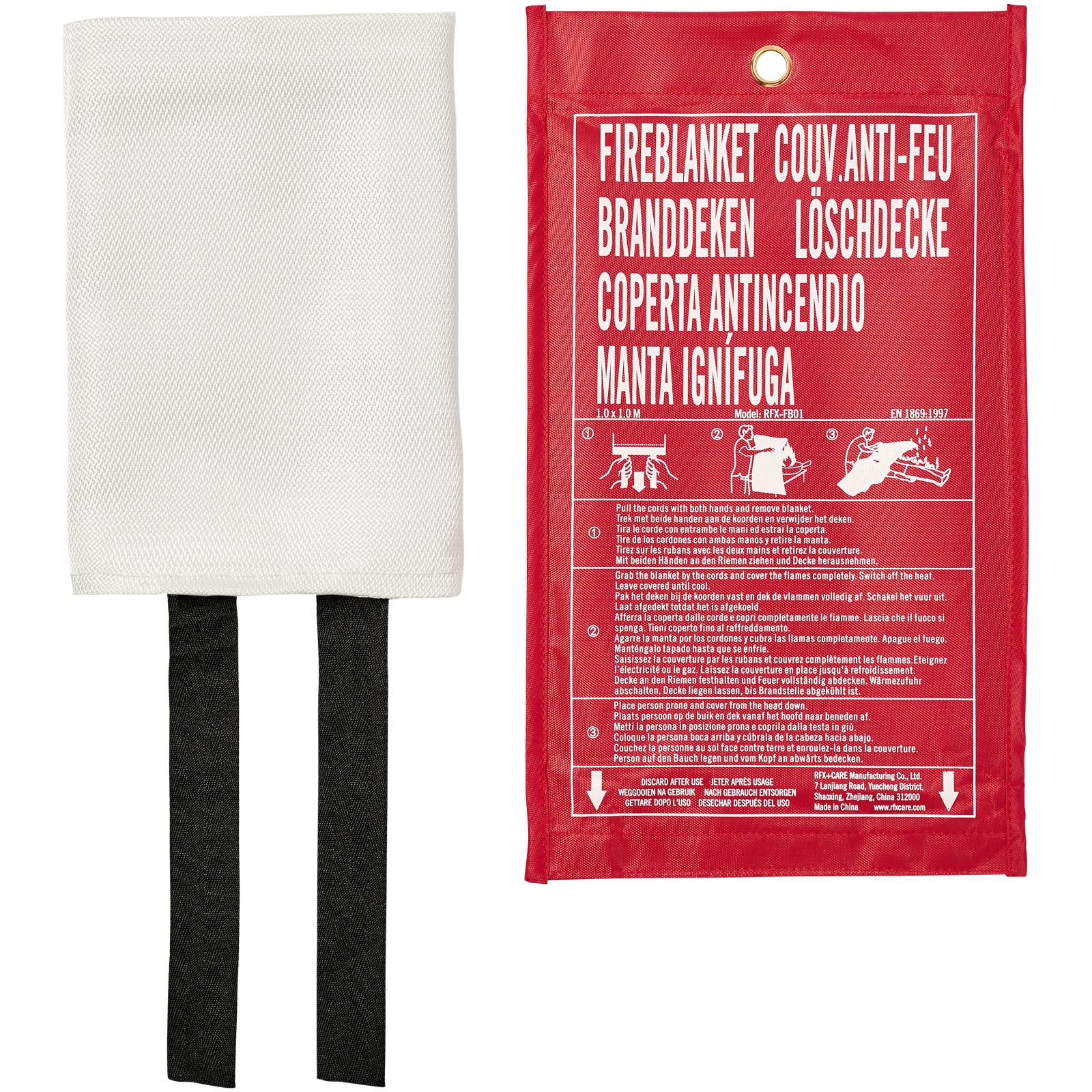 Advertising First Aid Kits - Margrethe emergency fire blanket - 3
