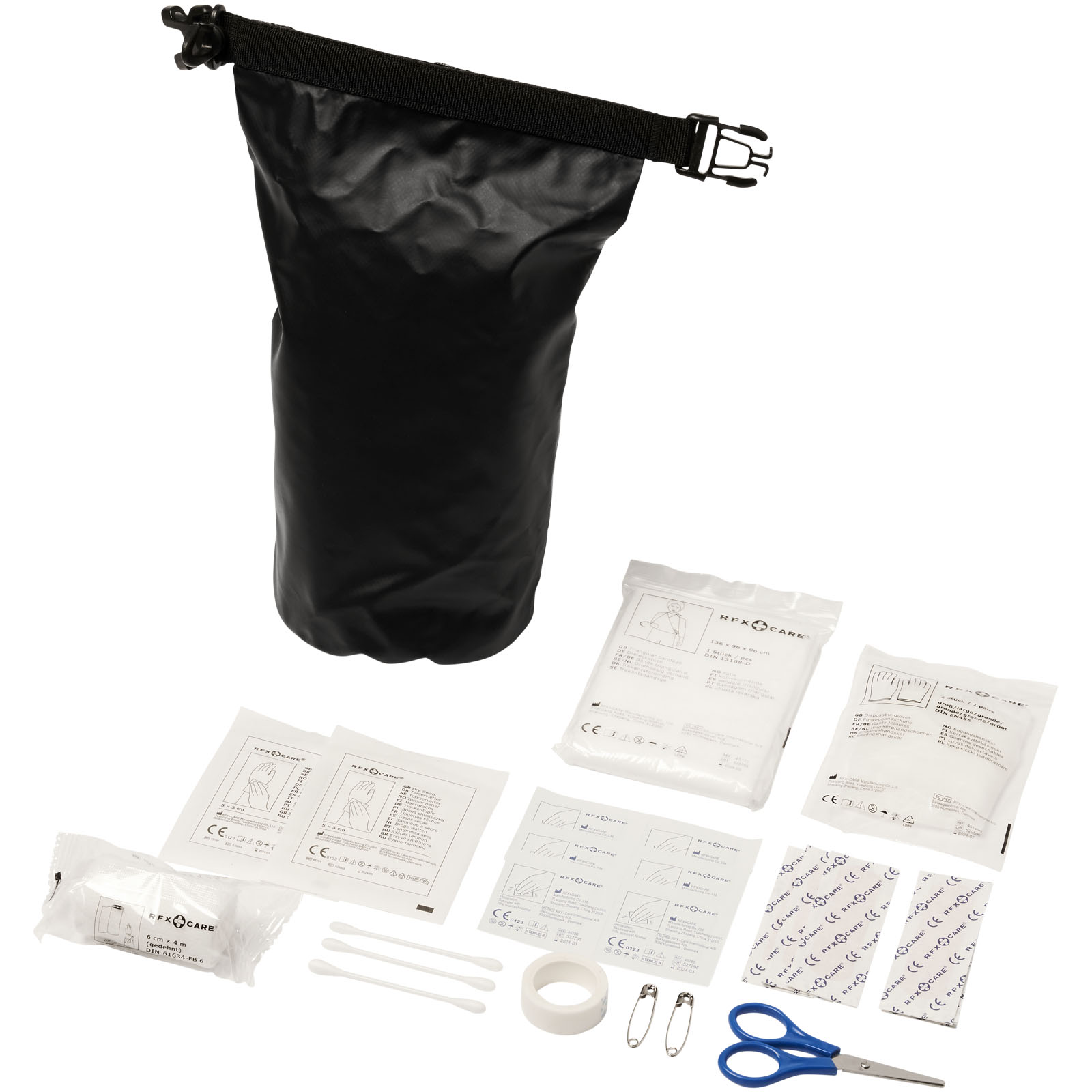 Advertising First Aid Kits - Alexander 30-piece first aid waterproof bag