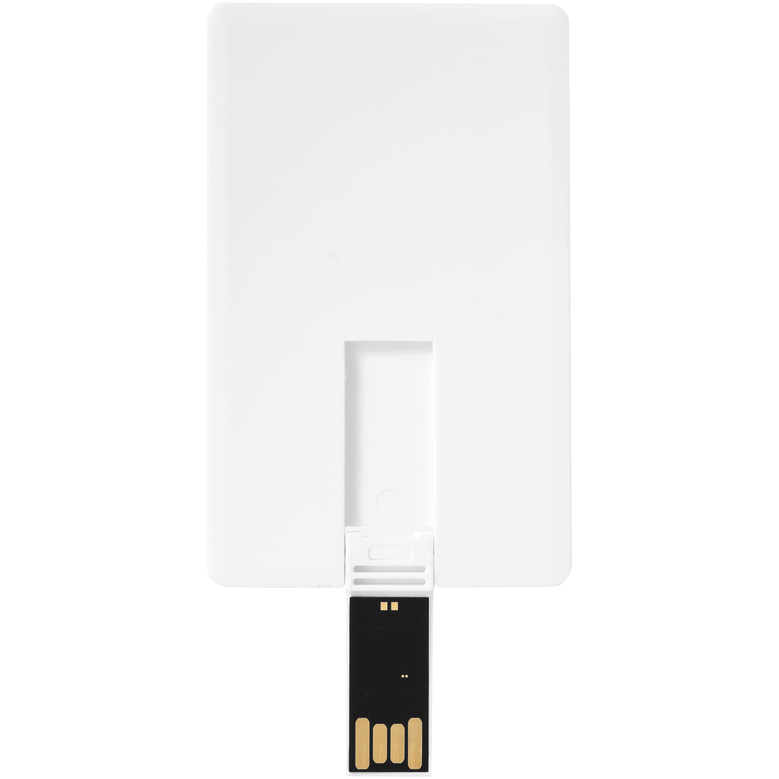 Advertising USB Flash Drives - Slim card-shaped 2GB USB flash drive - 2