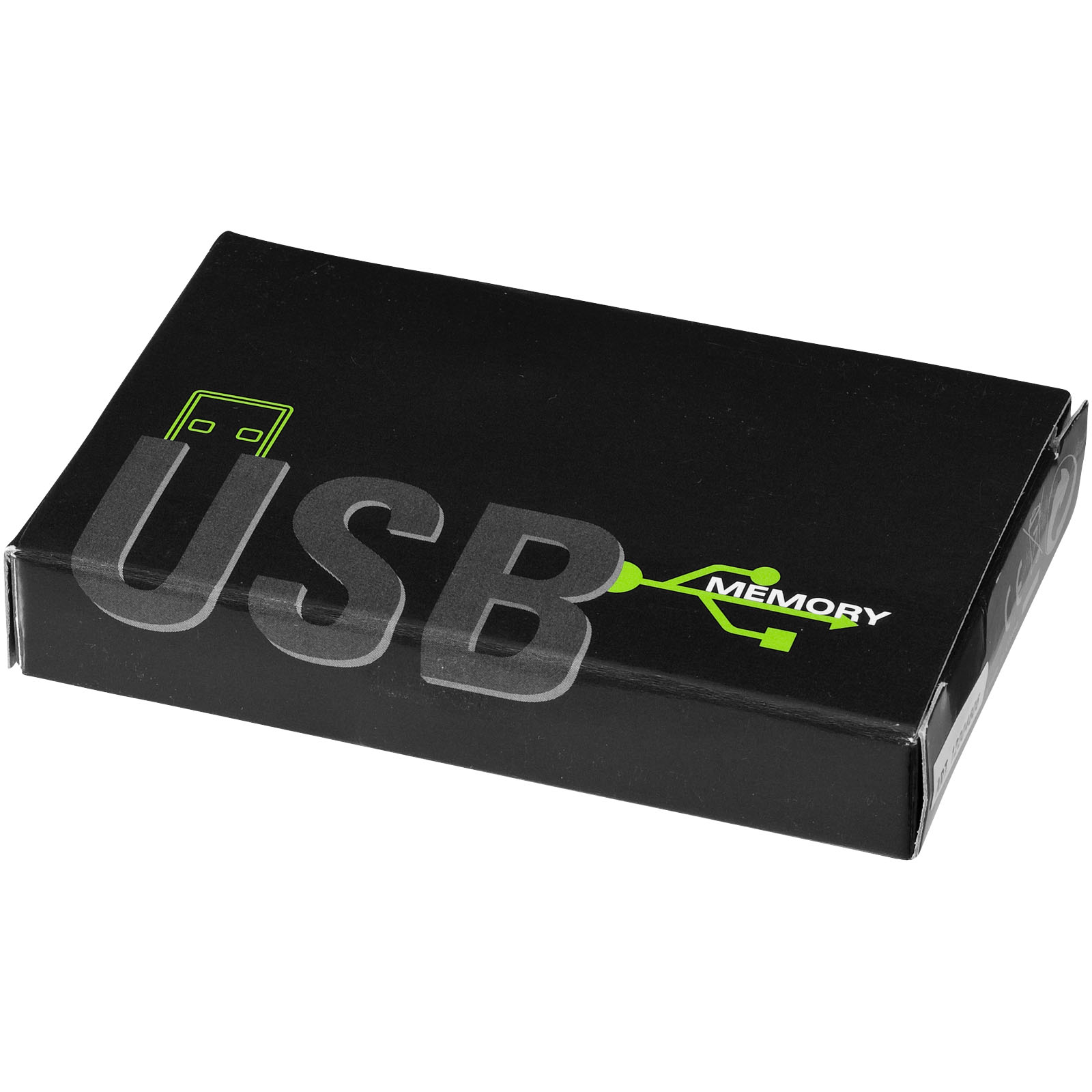 Advertising USB Flash Drives - Slim card-shaped 2GB USB flash drive - 1