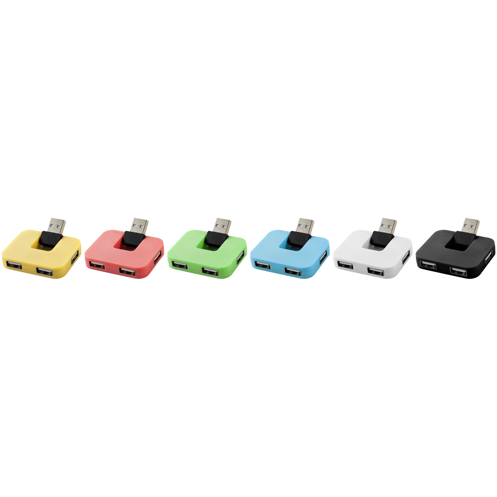 Hubs USB publicitaires - Hub USB 4 ports Gaia - 4