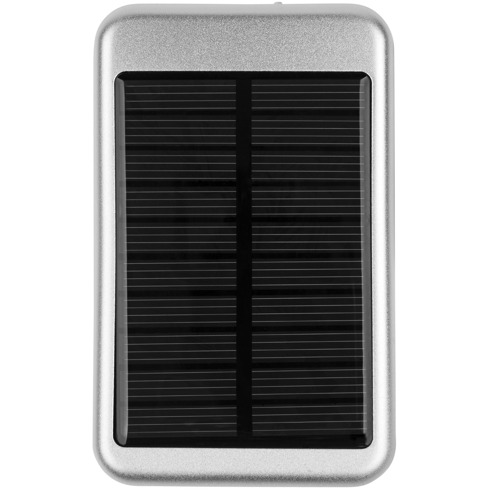 Batteries externes publicitaires - Batterie de secours solaire 4000 mAh Bask - 1