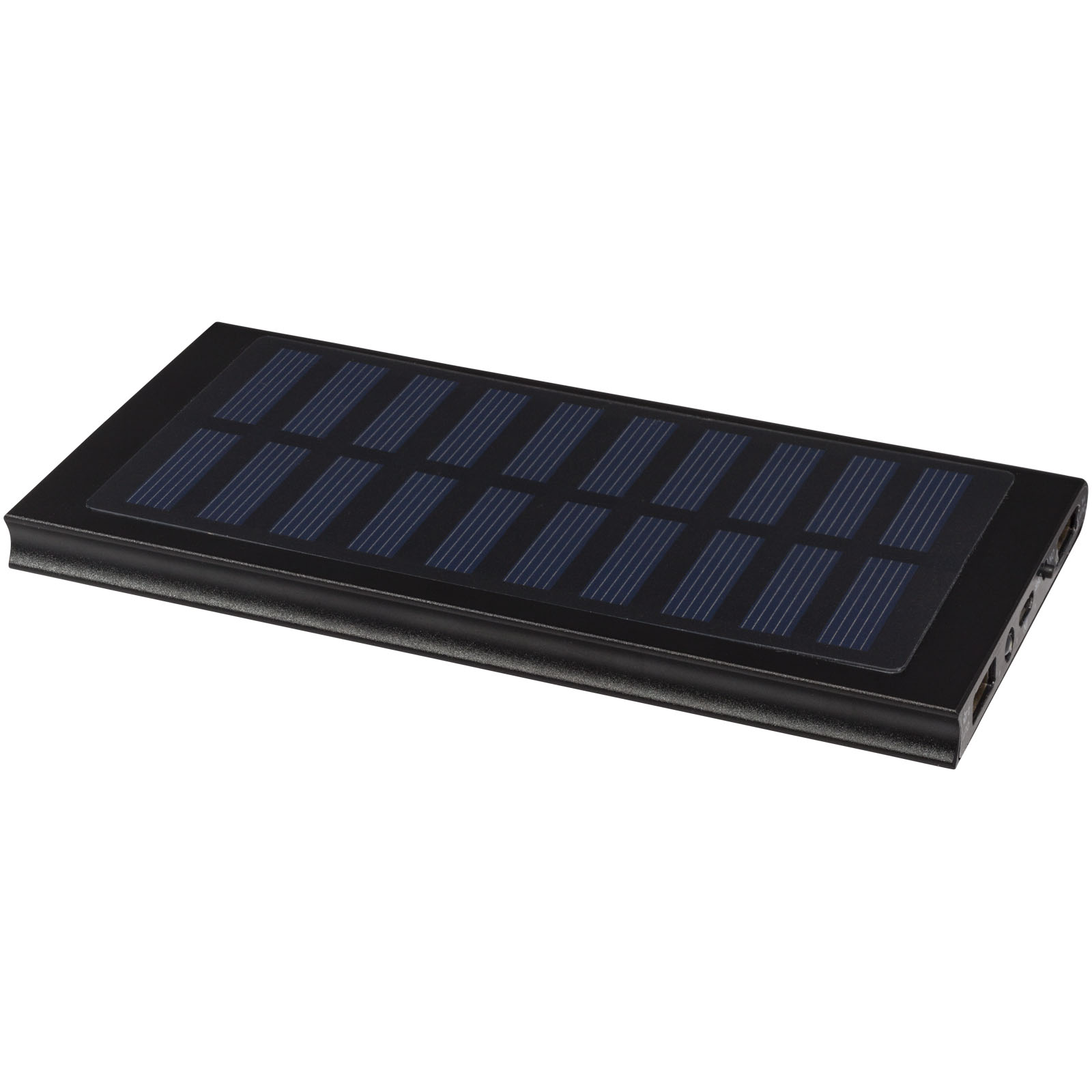 Batteries externes publicitaires - Batterie de secours solaire 8000 mAh Stellar - 0