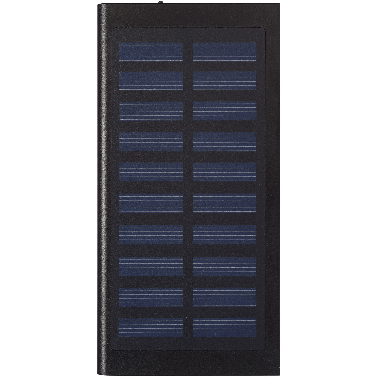 Batteries externes publicitaires - Batterie de secours solaire 8000 mAh Stellar - 1