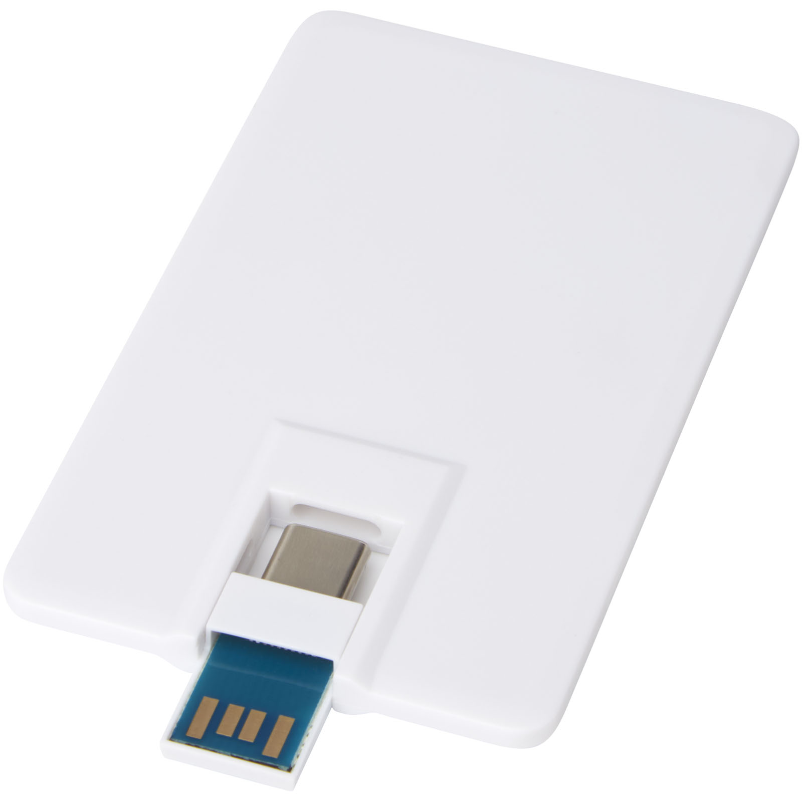 Clés USB publicitaires - Clé USB Duo Slim de 32 Go avec ports Type-C et USB-A 3.0 - 0