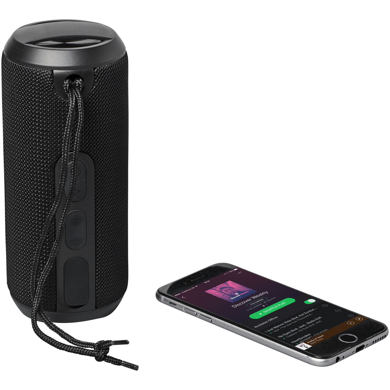 Advertising Speakers - Rugged fabric waterproof Bluetooth® speaker - 5