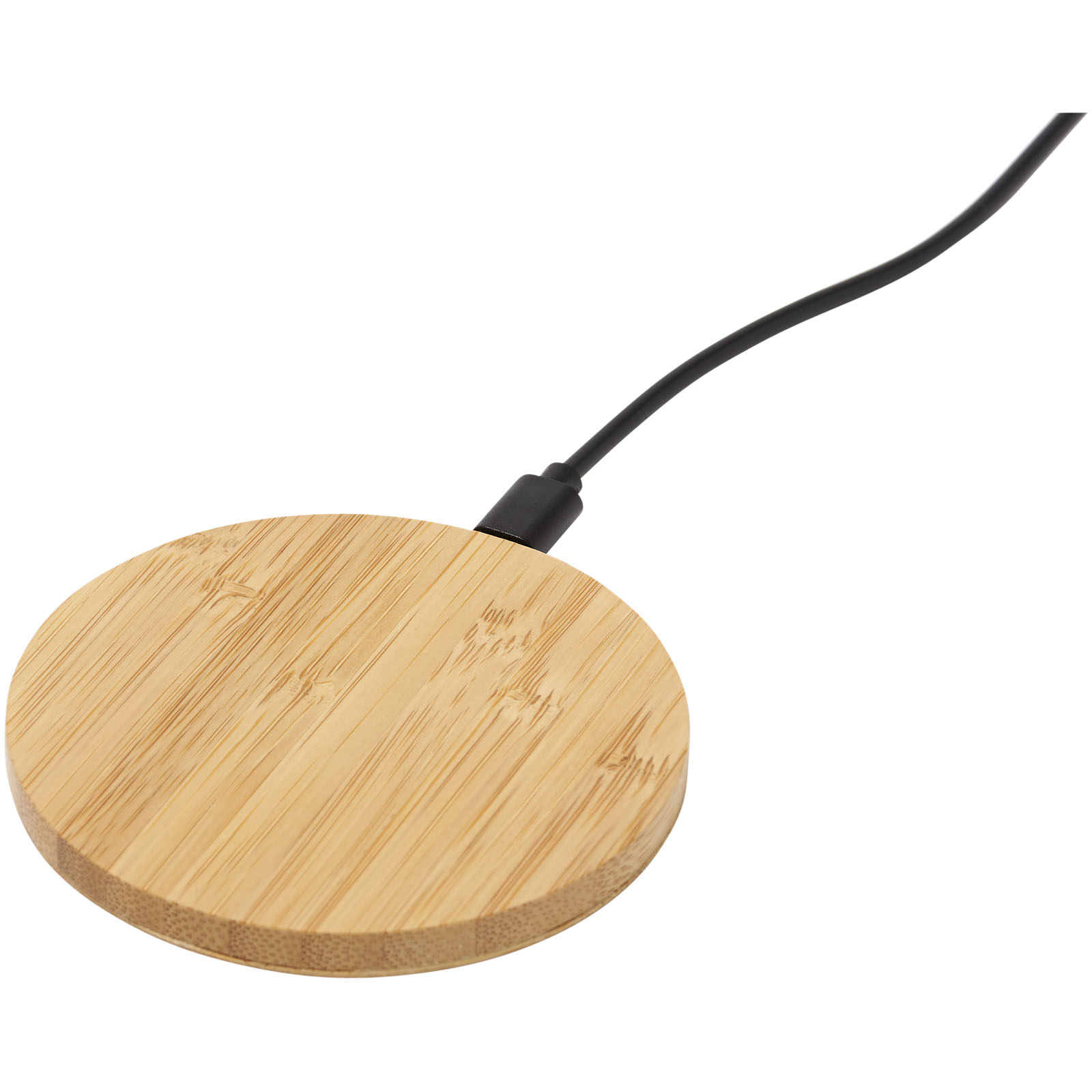Advertising Telephone & Tablet Accessories - Essence 5W bamboo wireless charging pad - 4