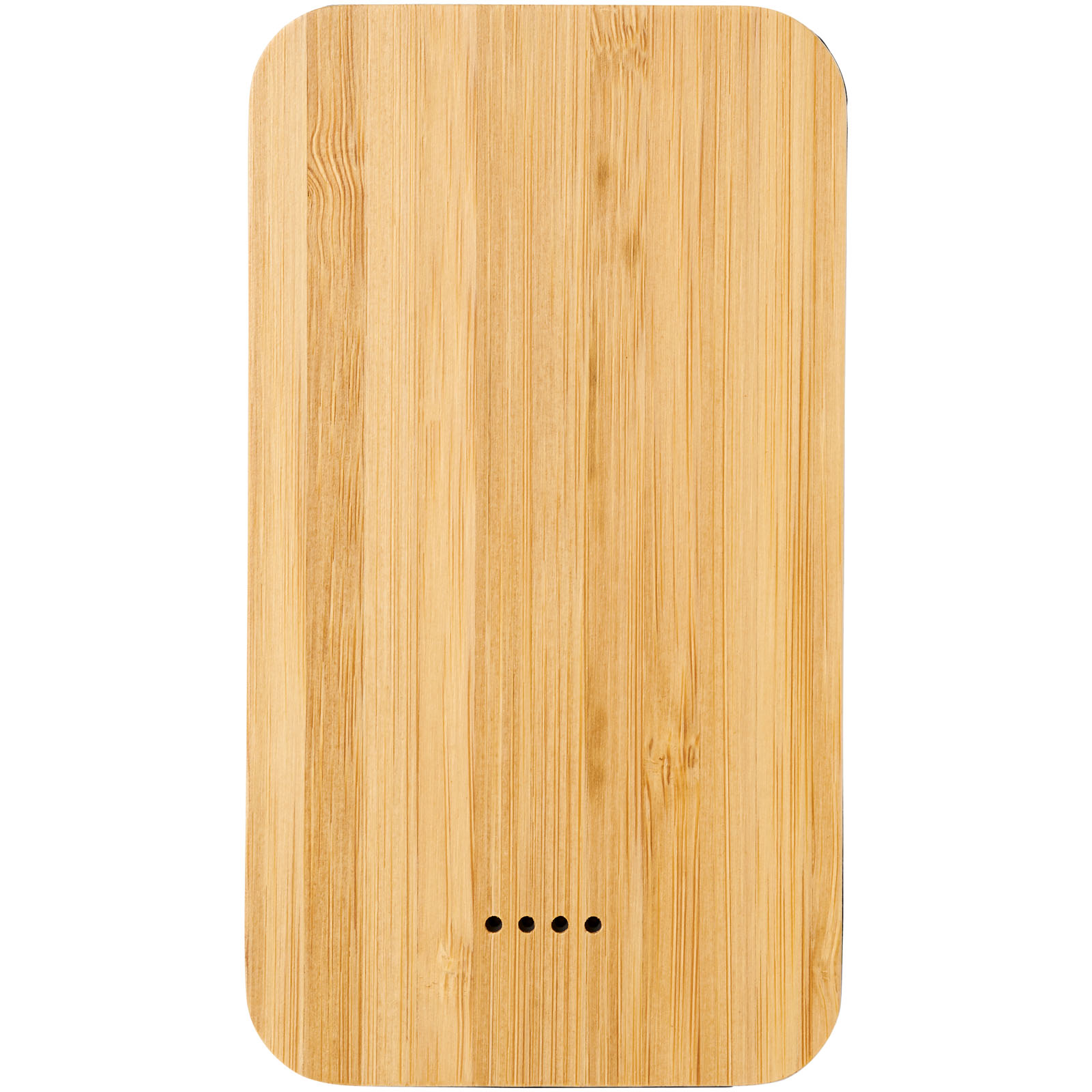 Advertising Powerbanks - Future 6000 mAh bamboo/fabric wireless power bank - 2