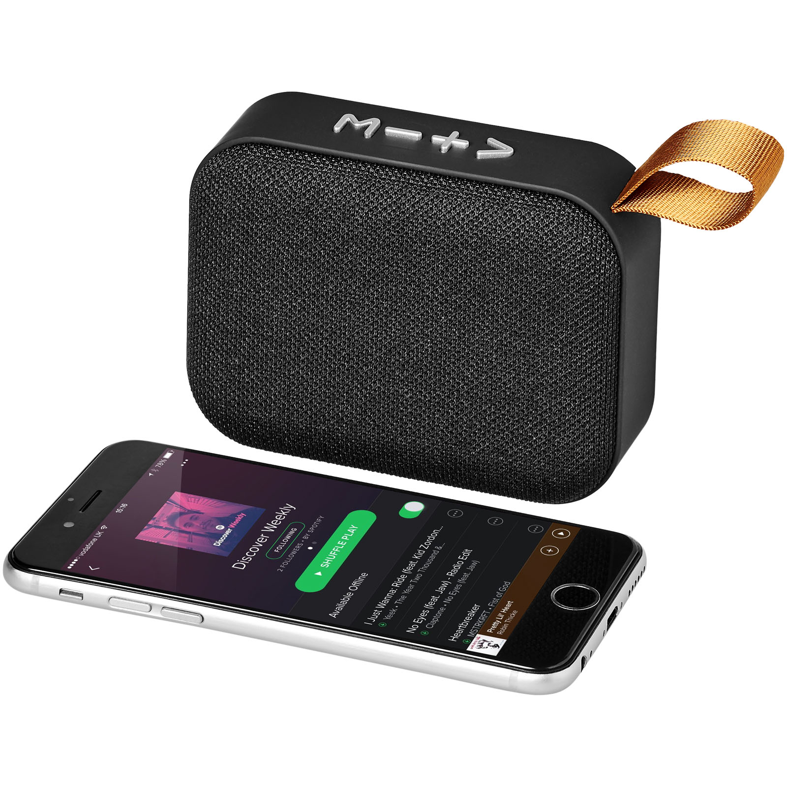 Enceintes publicitaires - Enceinte Bluetooth® en tissu Fashion - 4