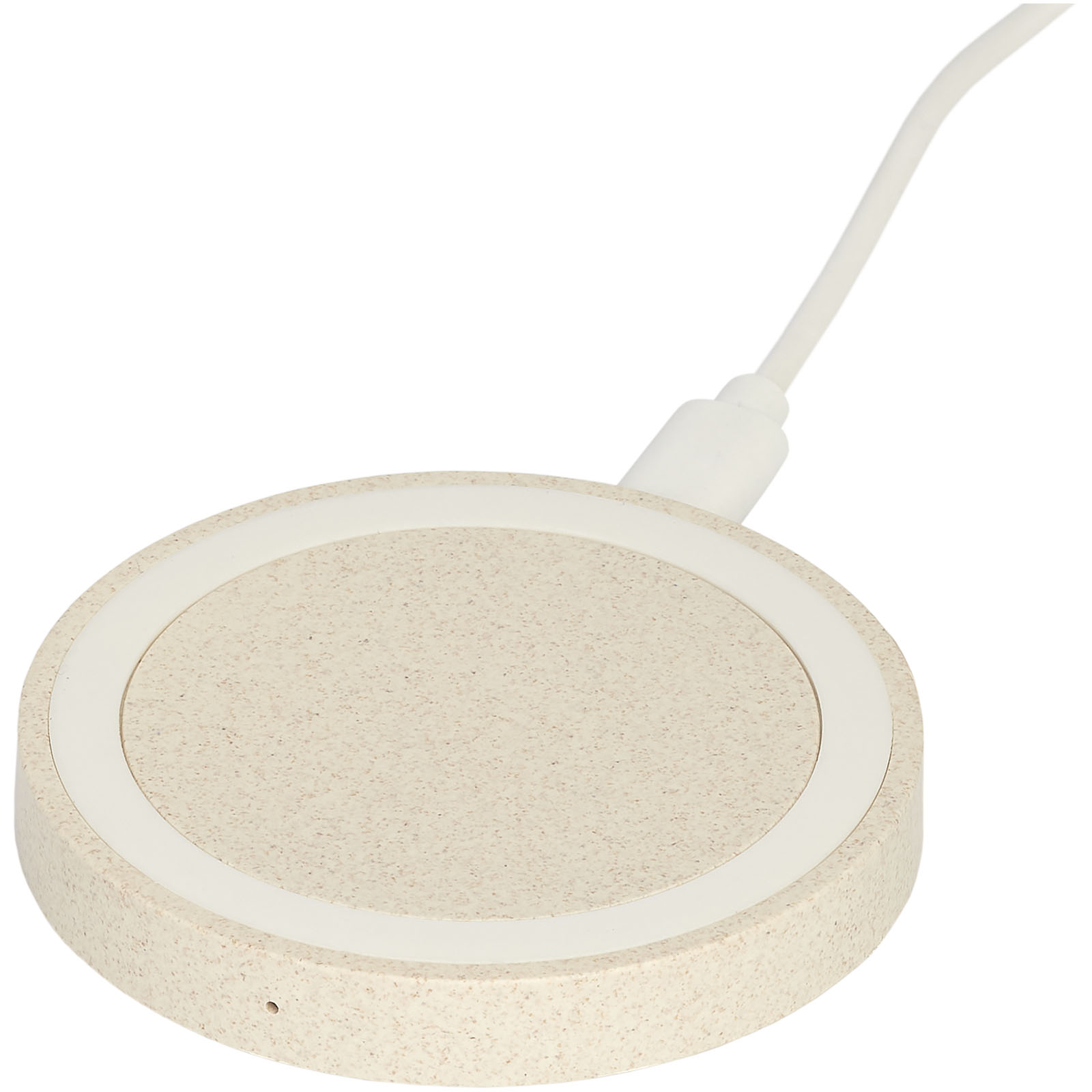 Advertising Wireless Charging - Naka 5W wheat straw wireless charging pad - 4