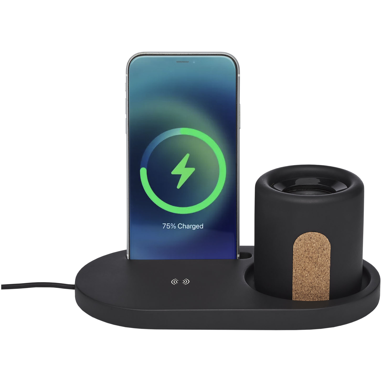 Advertising Wireless Charging - Klip 5W wireless charging desk organizer - 6