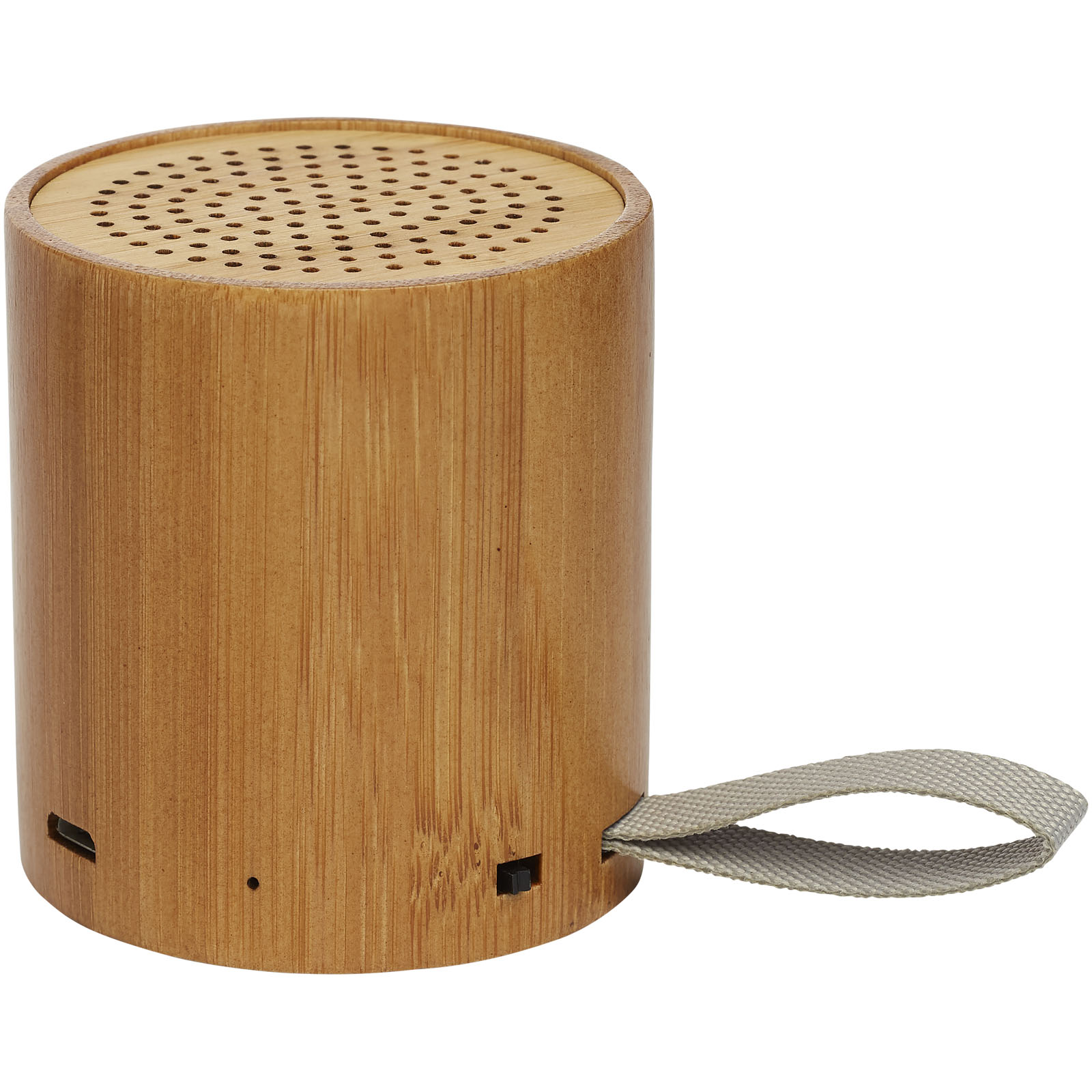 Enceintes publicitaires - Haut-parleur Bluetooth® Lako en bambou  - 4