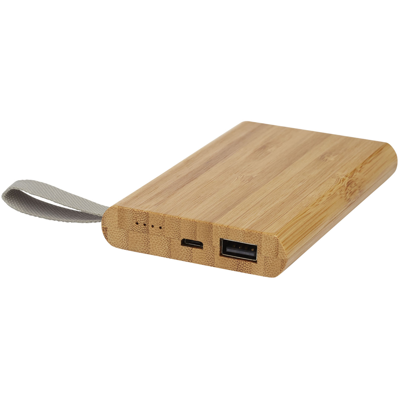 Advertising Powerbanks - Tulda 5000 mAh bamboo power bank - 0