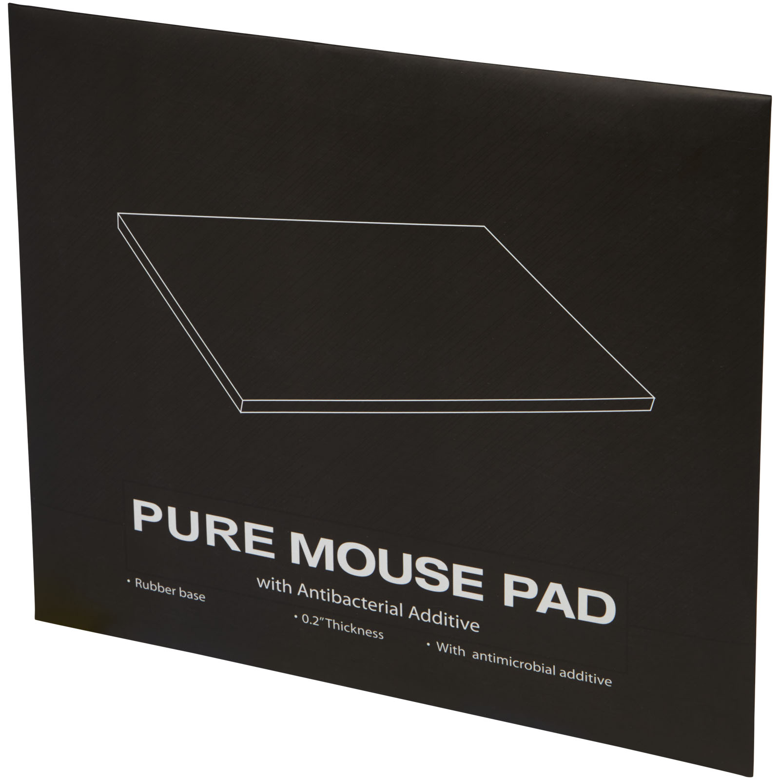 Accessoires pour ordinateur publicitaires - Tapis de souris Pure avec additif antibactérien - 1
