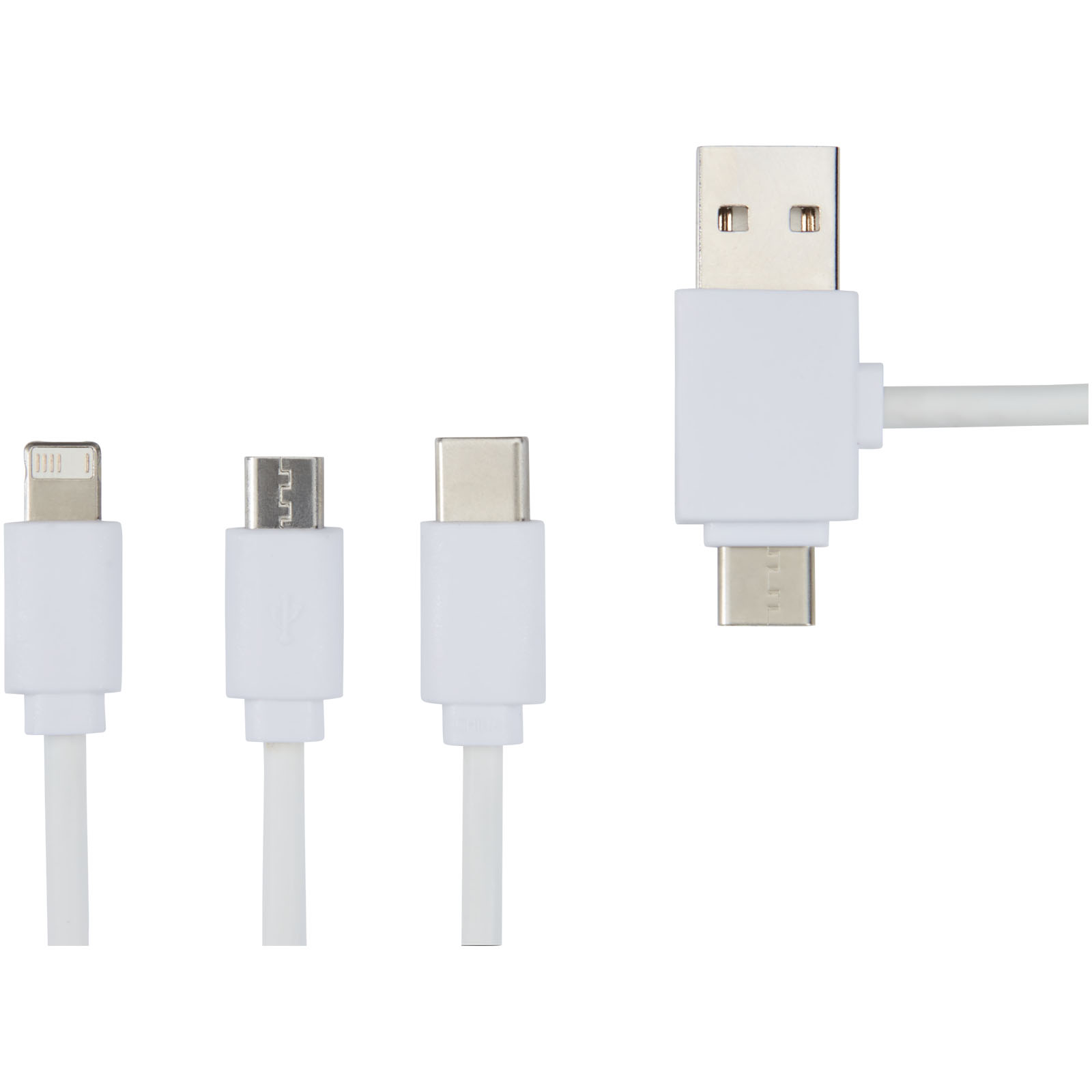 Advertising Cables - Pure 5-in-1 charging cable with antibacterial additive - 4