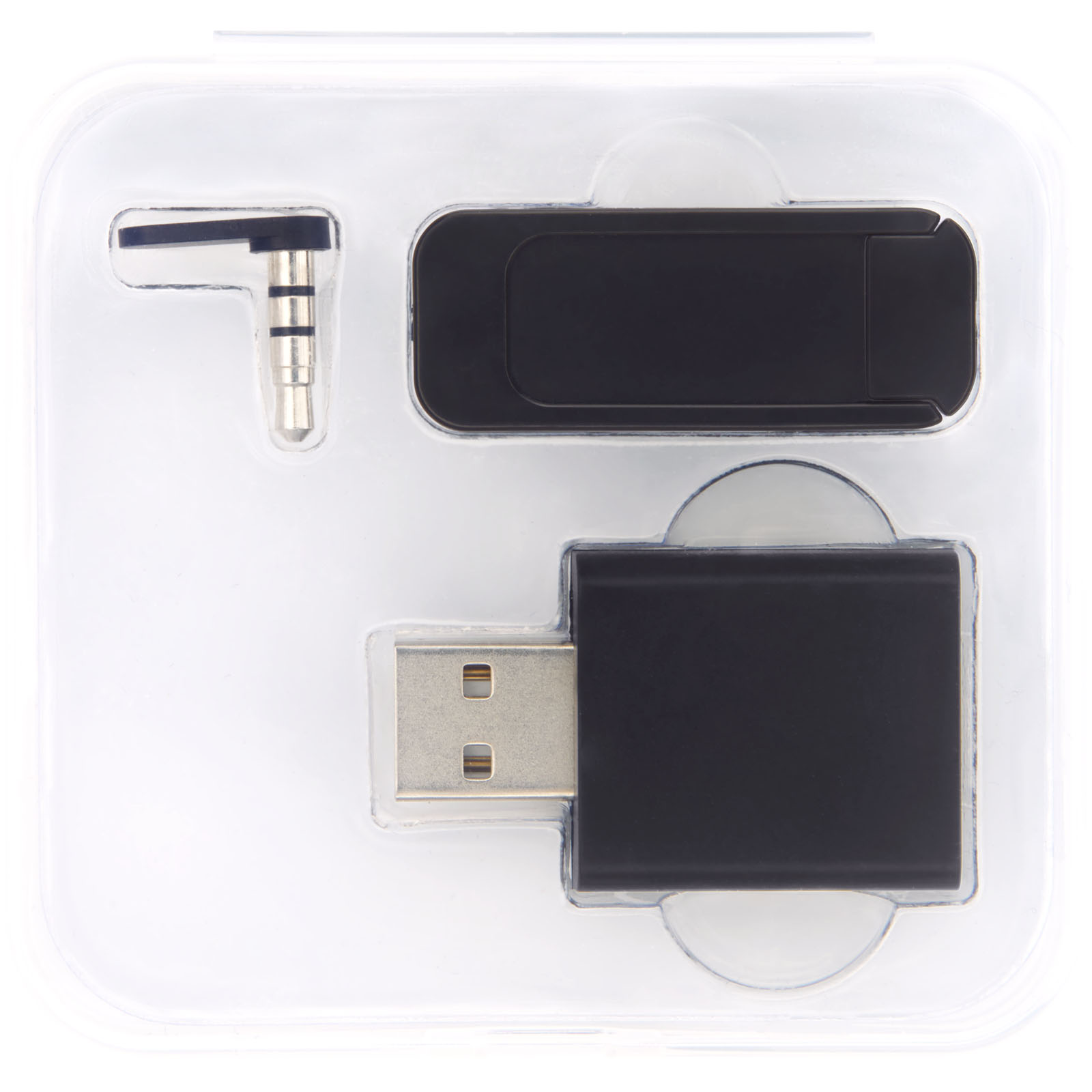 Accessoires pour ordinateur publicitaires - Kit de confidentialité Incognito - 1