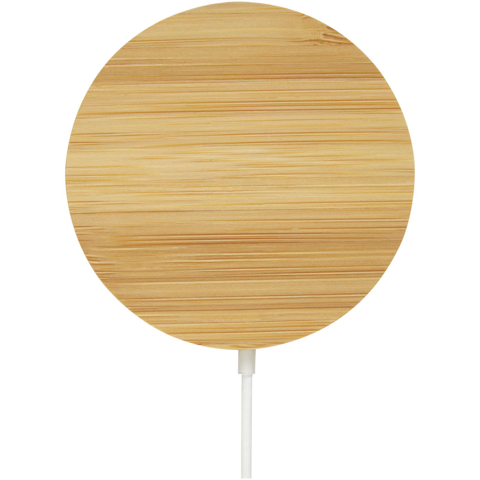 Advertising Wireless Charging - Atra 10W bamboo magnetic wireless charging pad - 2