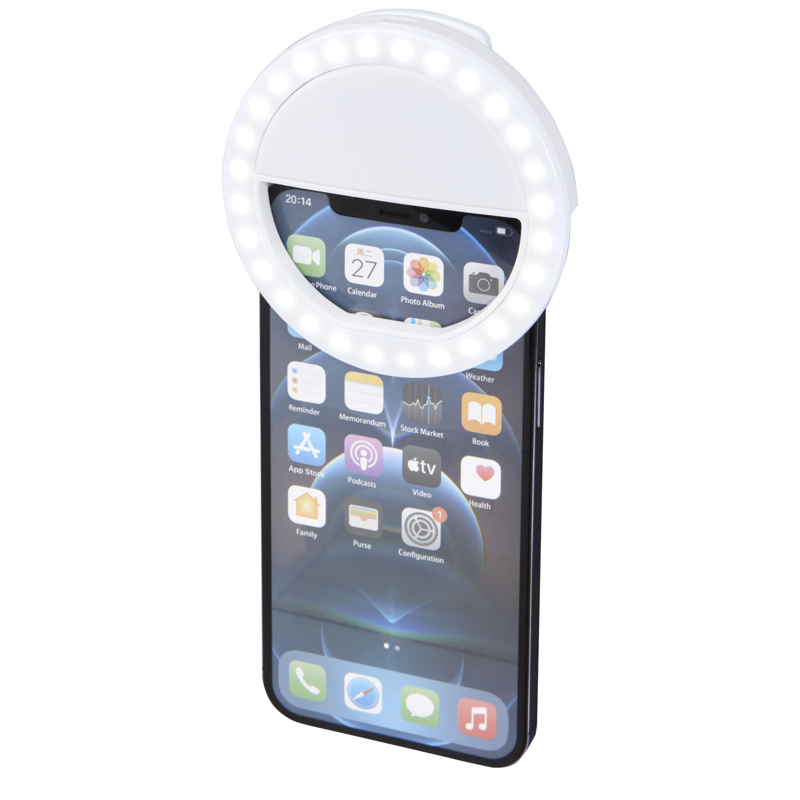 Accessoires pour téléphone et tablette publicitaires - Lampe à selfie Ring - 0