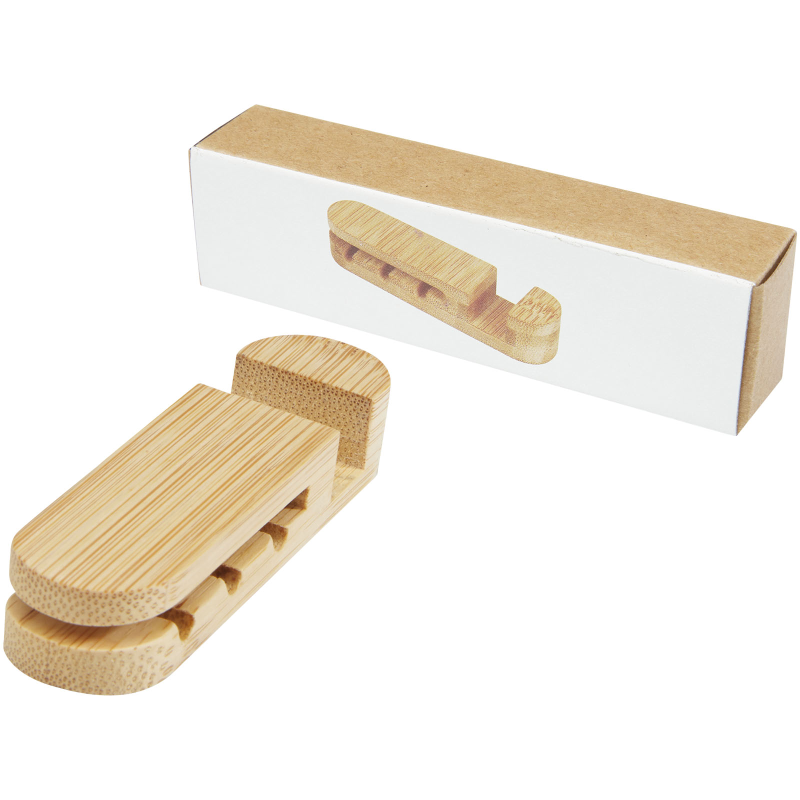 Advertising Telephone & Tablet Accessories - Edulis bamboo cable manager  - 5