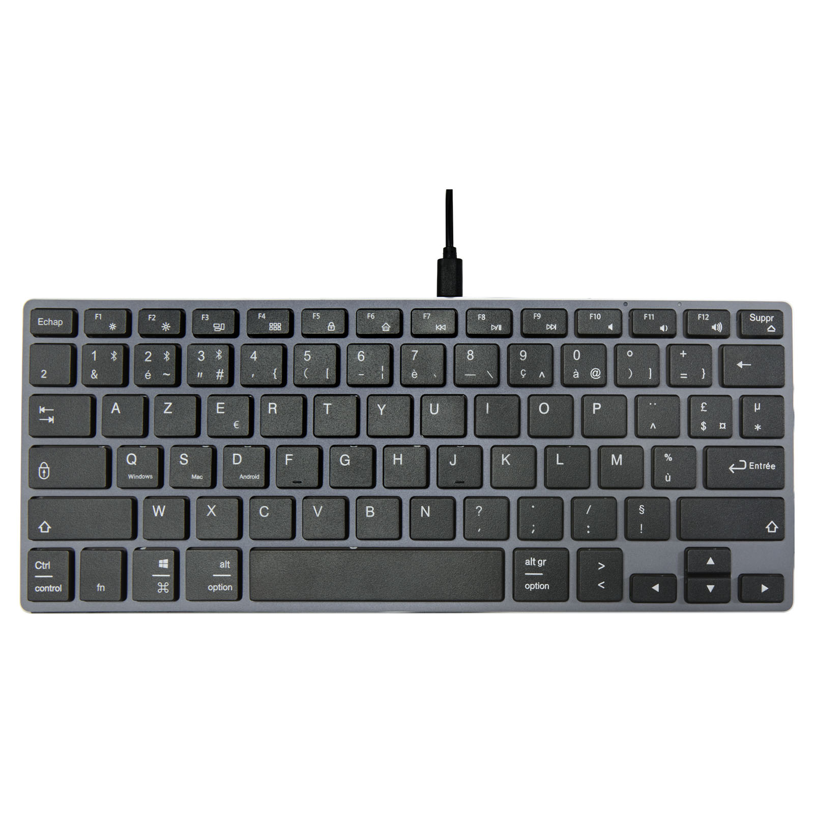 Advertising Computer Accessories - Hybrid performance Bluetooth keyboard - AZERTY - 2