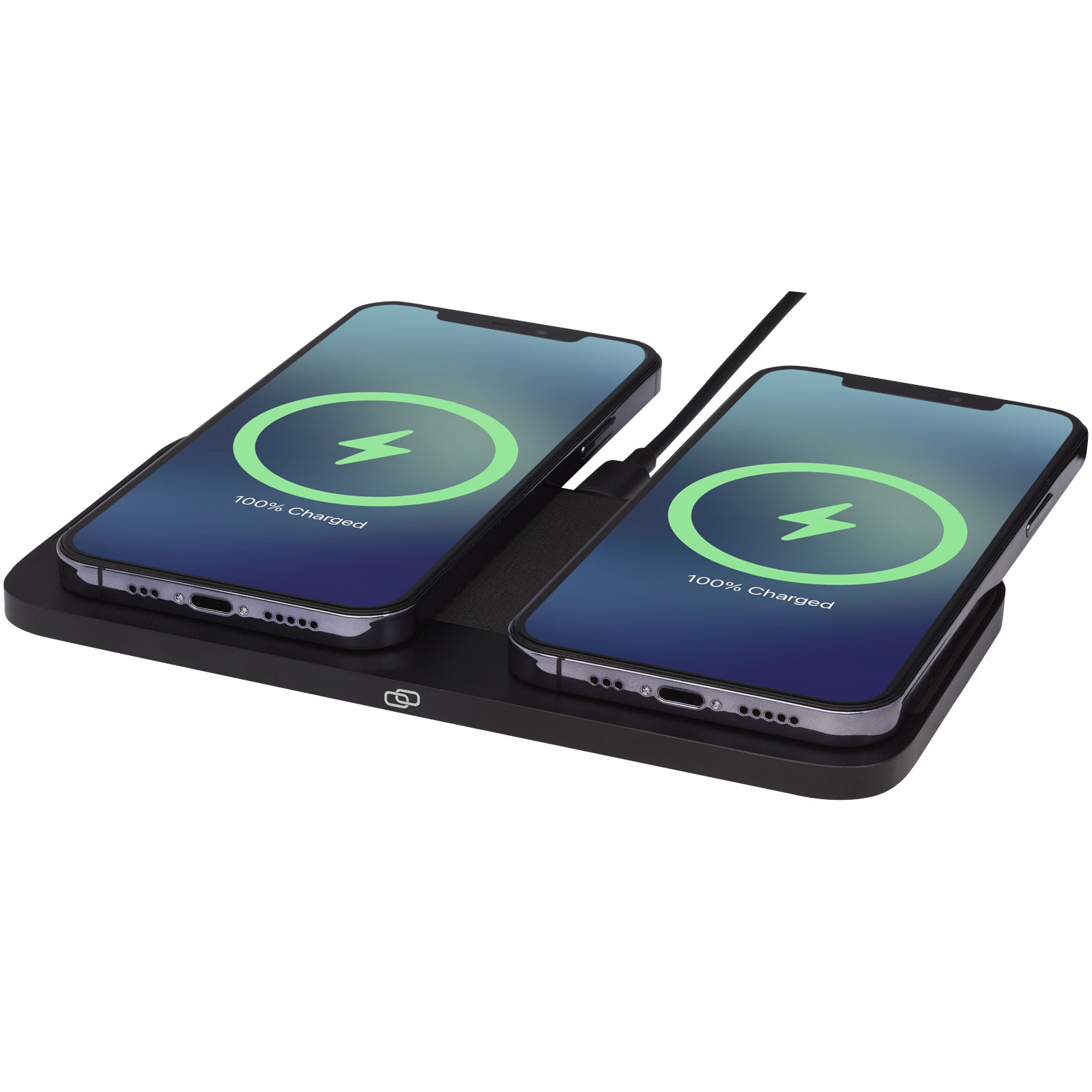 Advertising Wireless Charging - Hybrid 15W premium dual wireless charging pad