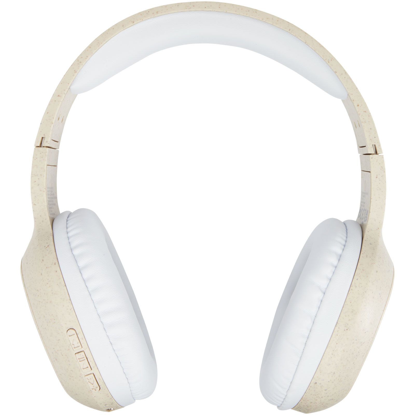 Advertising Headphones - Riff wheat straw Bluetooth® headphones with microphone - 2