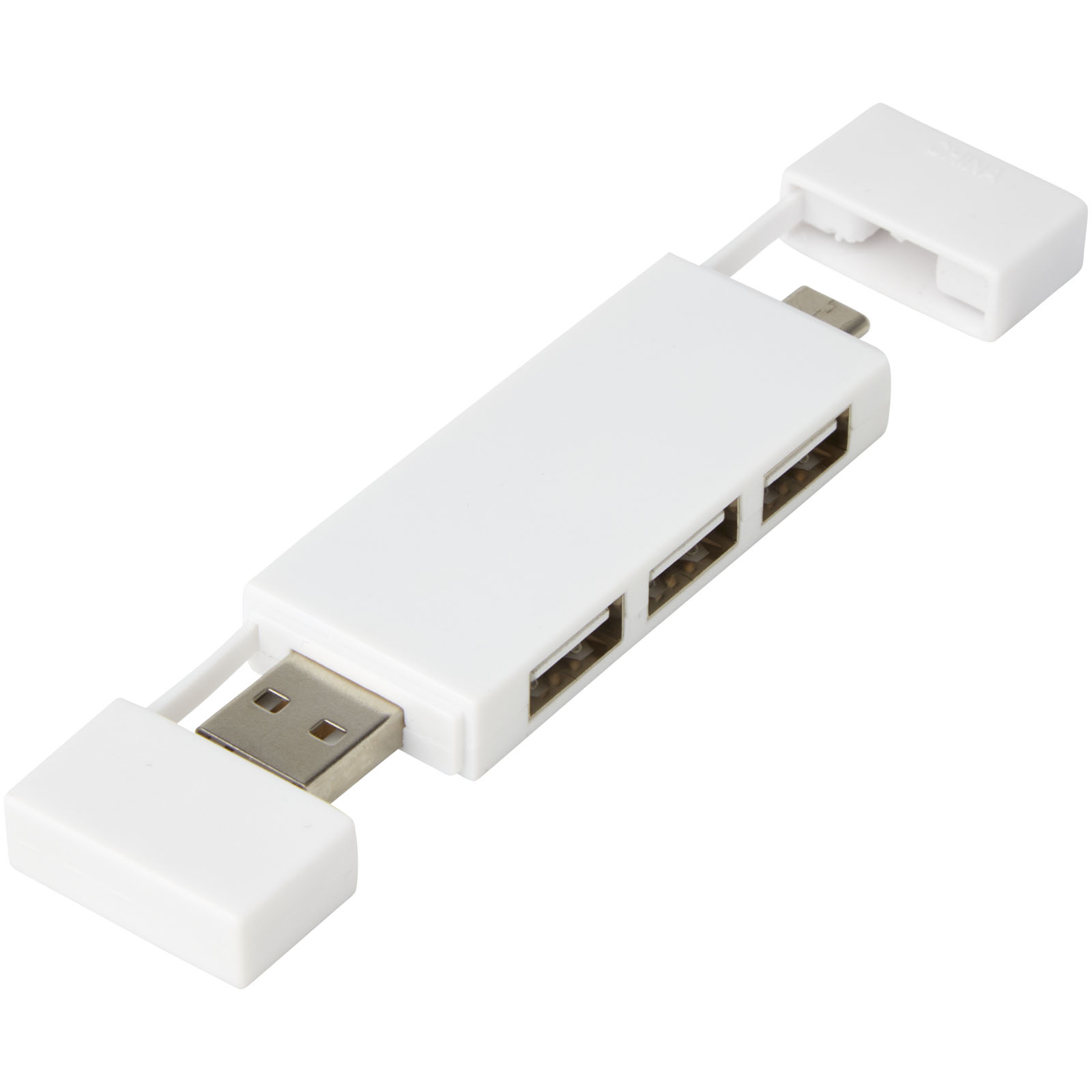 Hubs USB publicitaires - Hub double USB 2.0 Mulan - 0