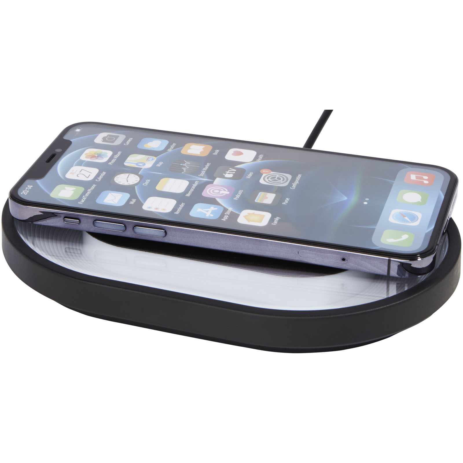 Advertising Wireless Charging - Ray wireless charging pad with RGB mood light - 0
