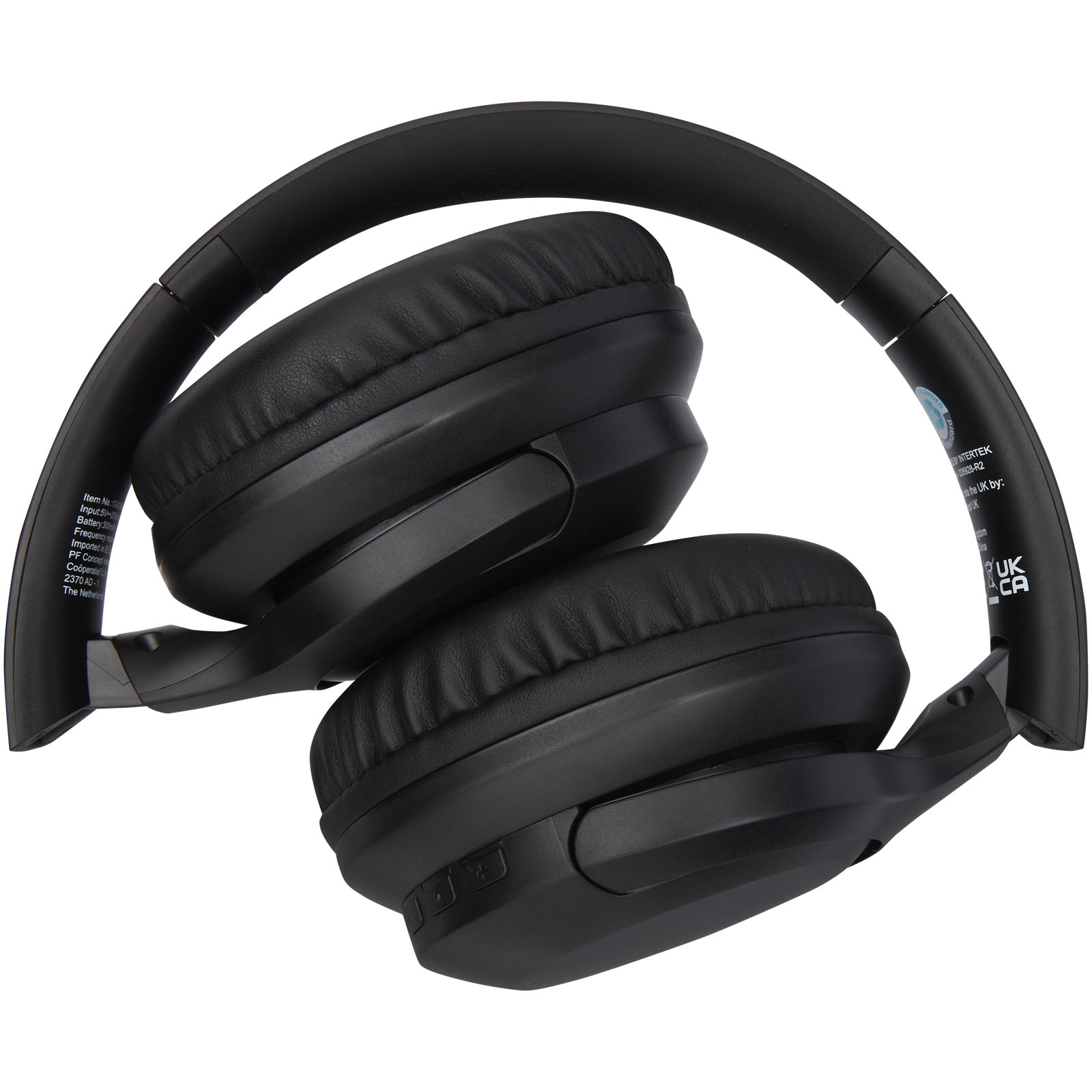 Advertising Headphones - Loop recycled plastic Bluetooth® headphones - 3