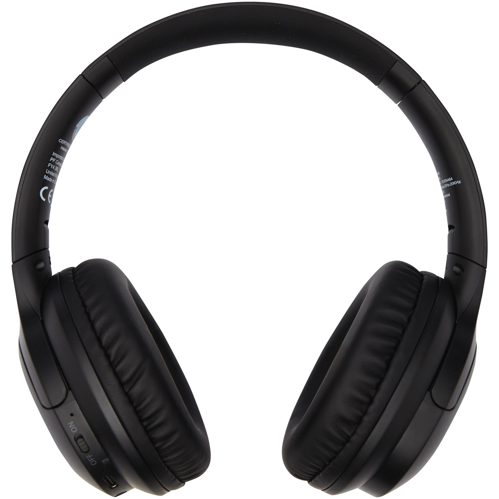 Advertising Headphones - Loop recycled plastic Bluetooth® headphones - 2