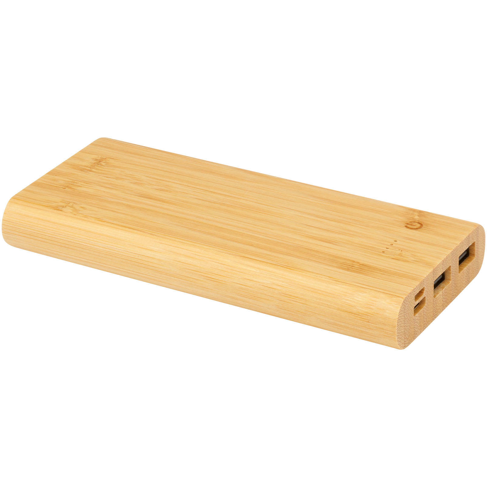 Advertising Powerbanks - Tulda 10.000 mAh bamboo power bank - 4