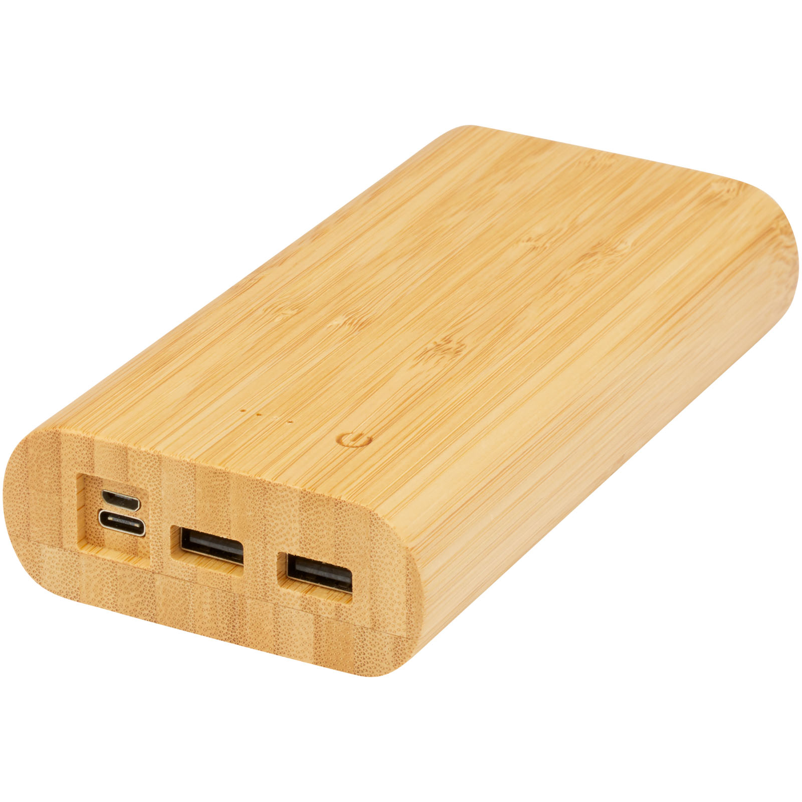 Advertising Powerbanks - Tulda 20.000 mAh bamboo power bank - 0