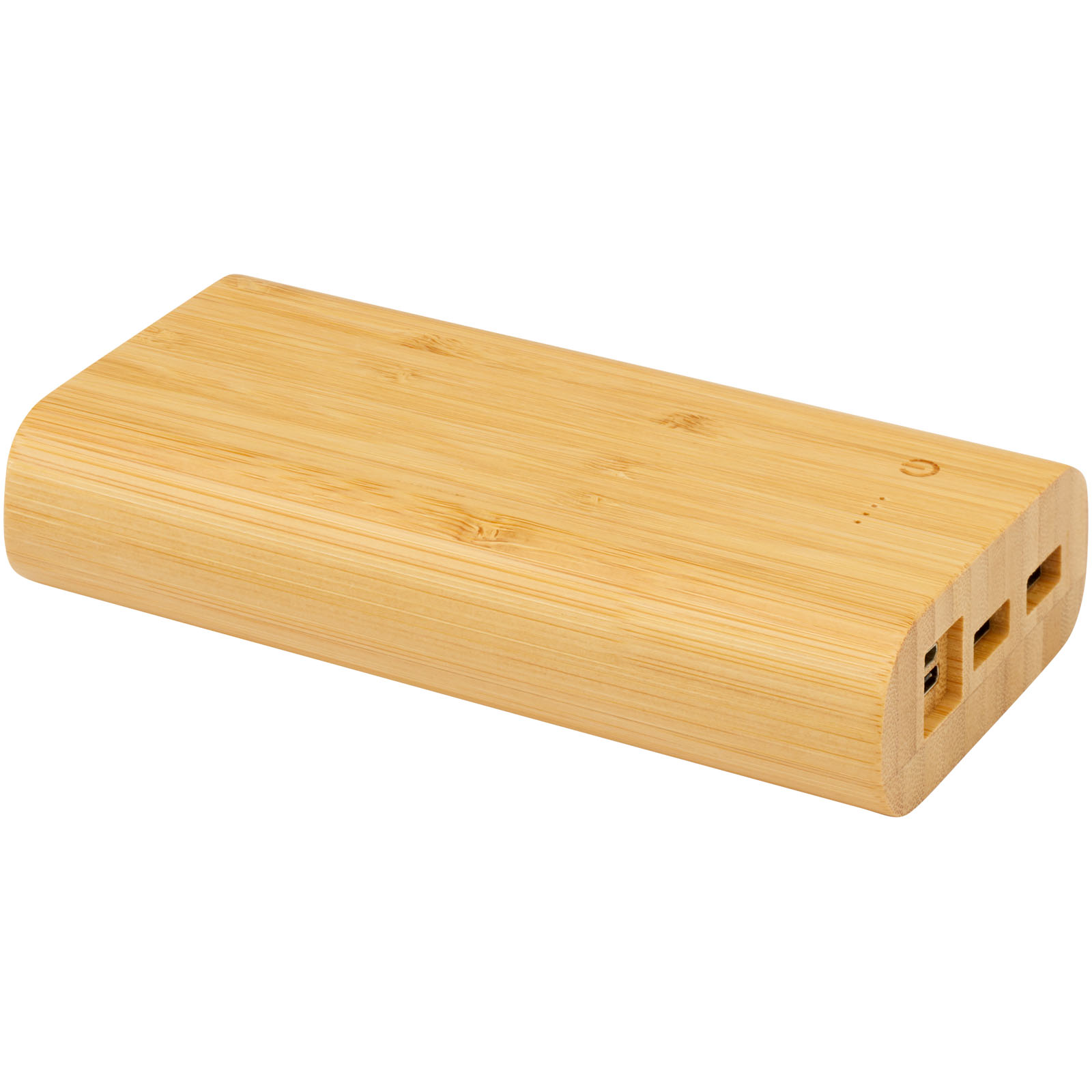 Advertising Powerbanks - Tulda 20.000 mAh bamboo power bank - 4