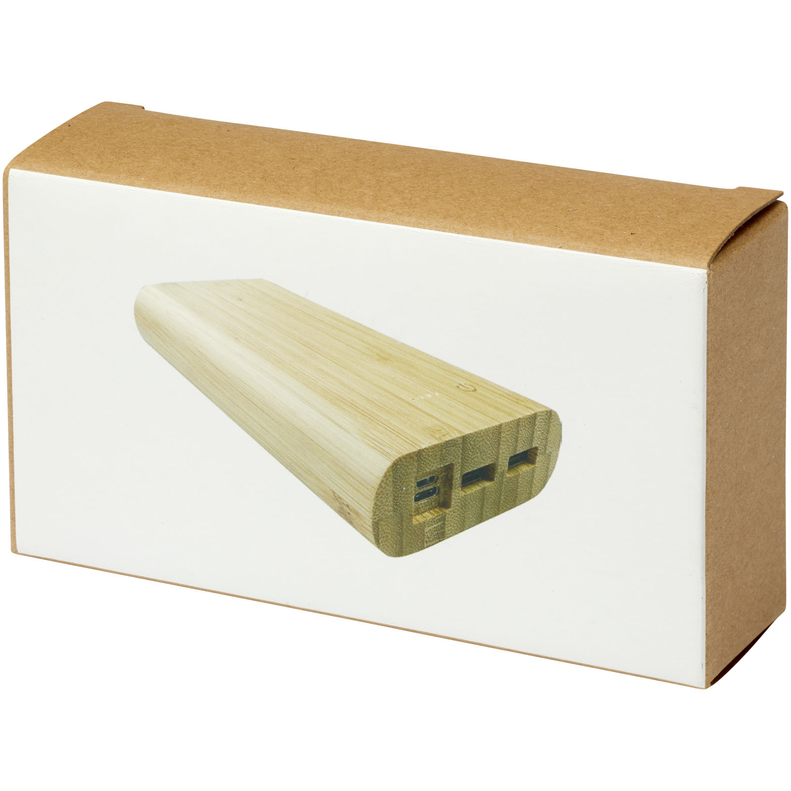 Advertising Powerbanks - Tulda 20.000 mAh bamboo power bank - 1