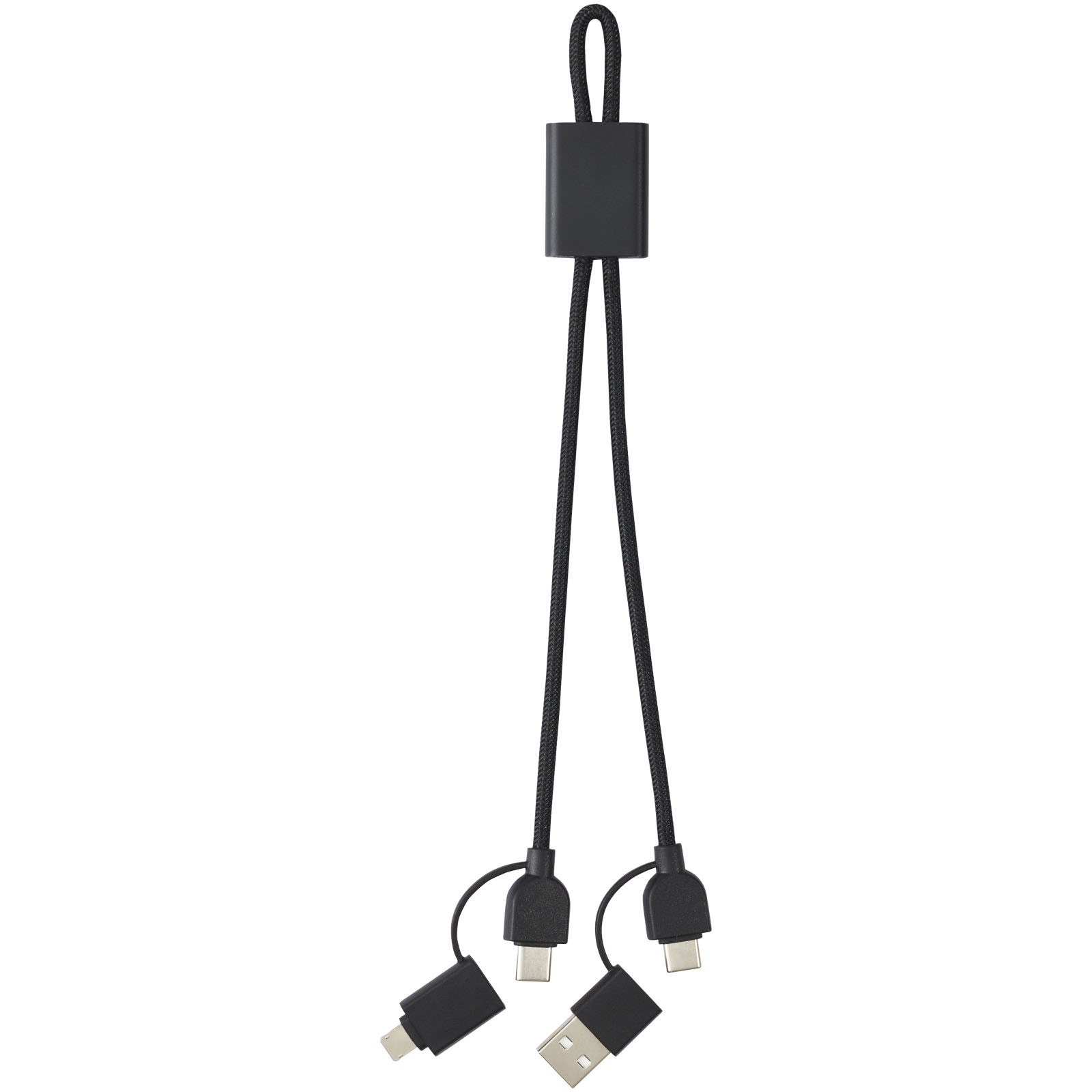 Advertising Cables - Connect 6-in-1 RCS recycled aluminium 45W quick charge & data transfer cable - 2