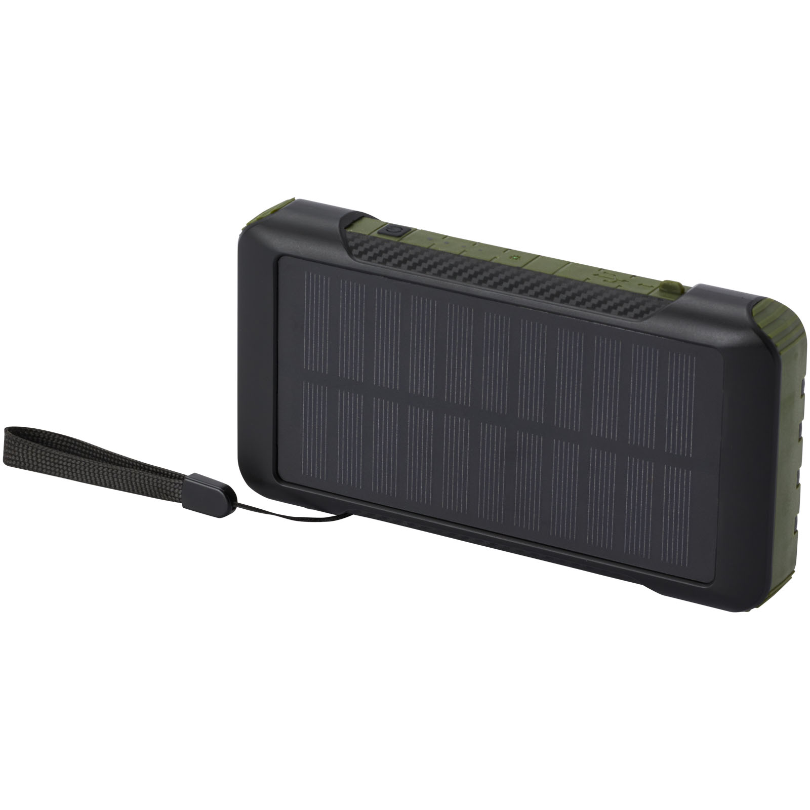 Powerbanks - Soldy 10.000 mAh RCS recycled plastic solar dynamo power bank 