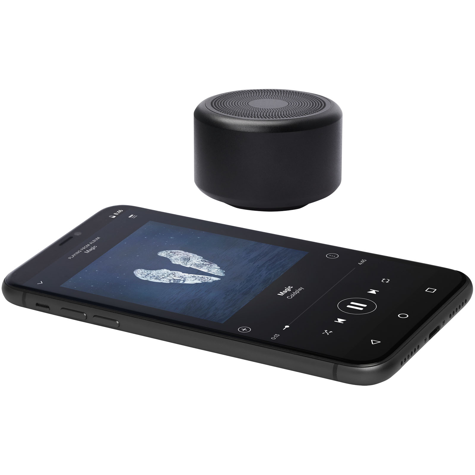 Enceintes publicitaires - Mini haut-parleur Bluetooth® en aluminium recyclé Rise 3 W RCS  - 5