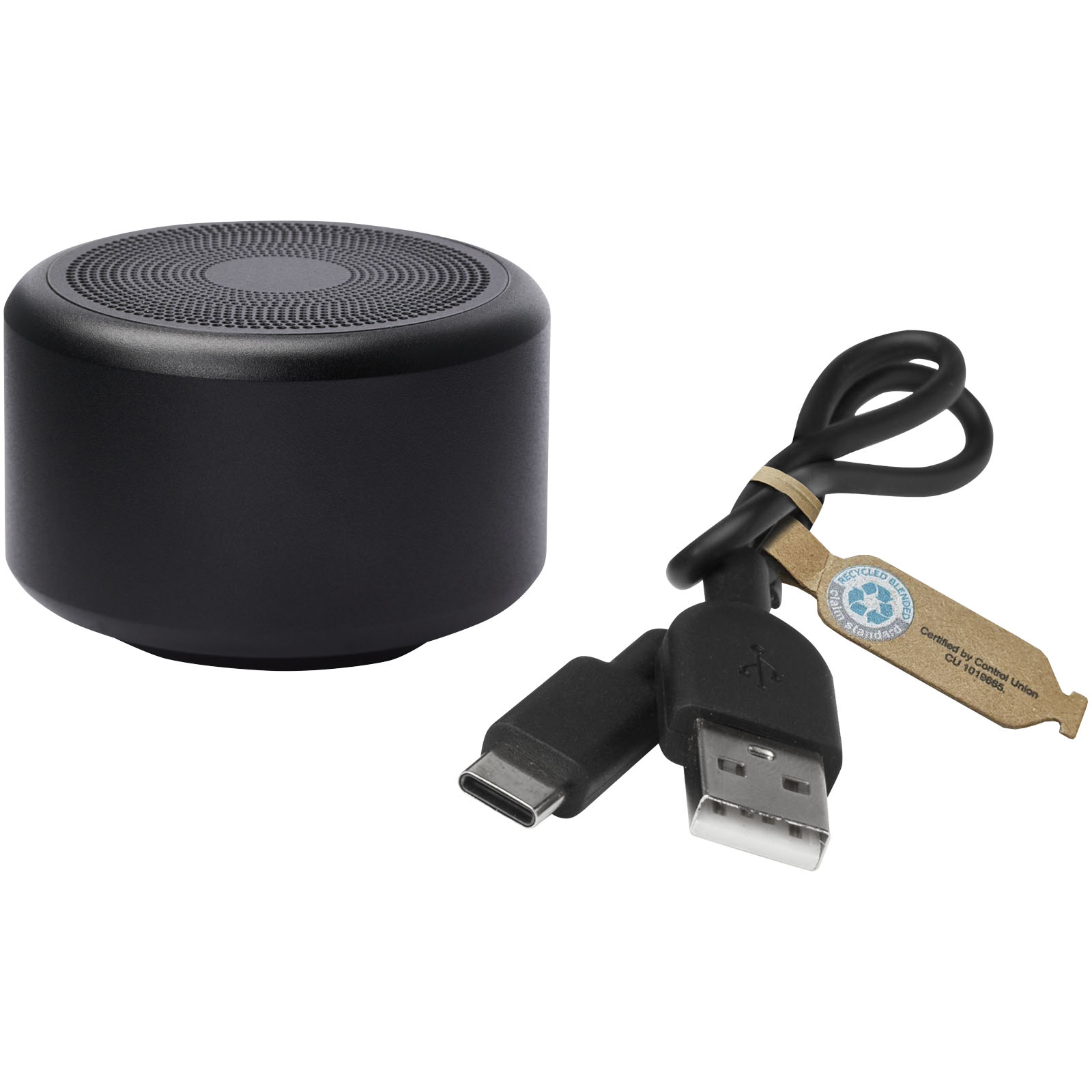 Enceintes publicitaires - Mini haut-parleur Bluetooth® en aluminium recyclé Rise 3 W RCS  - 6