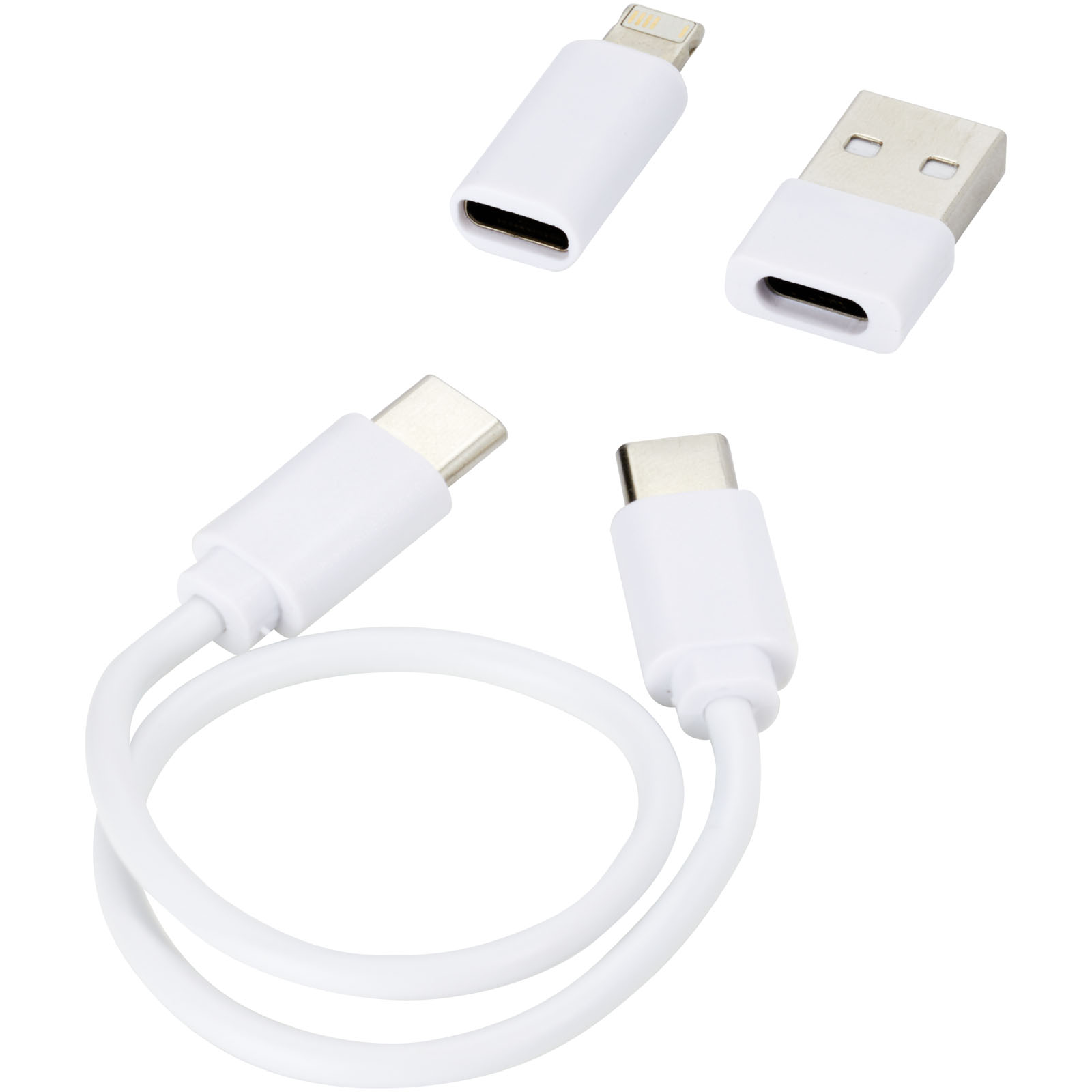 Advertising Cables - Whiz recycled plastic modular charging cable  - 5