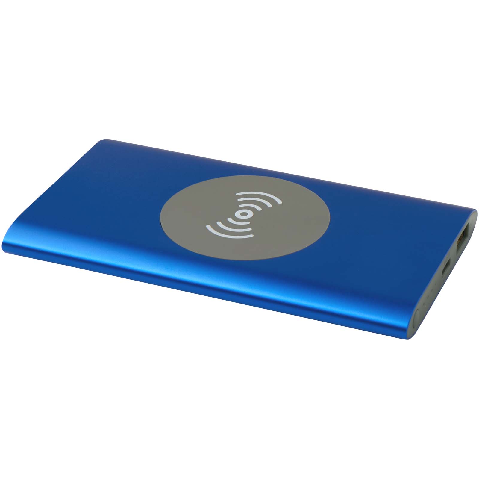 Advertising Powerbanks - Juice 4000 mAh Type-C recycled aluminium wireless power bank 
