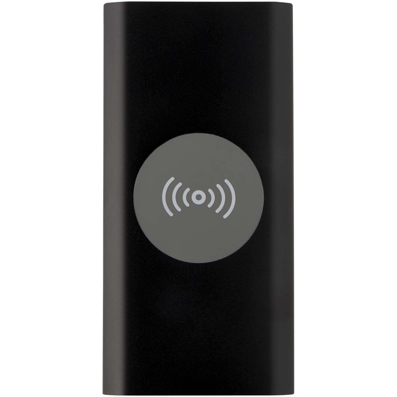 Batteries externes publicitaires - Batterie de secours sans fil en aluminium recyclé Juice type-C de 8 000 mAh - 2