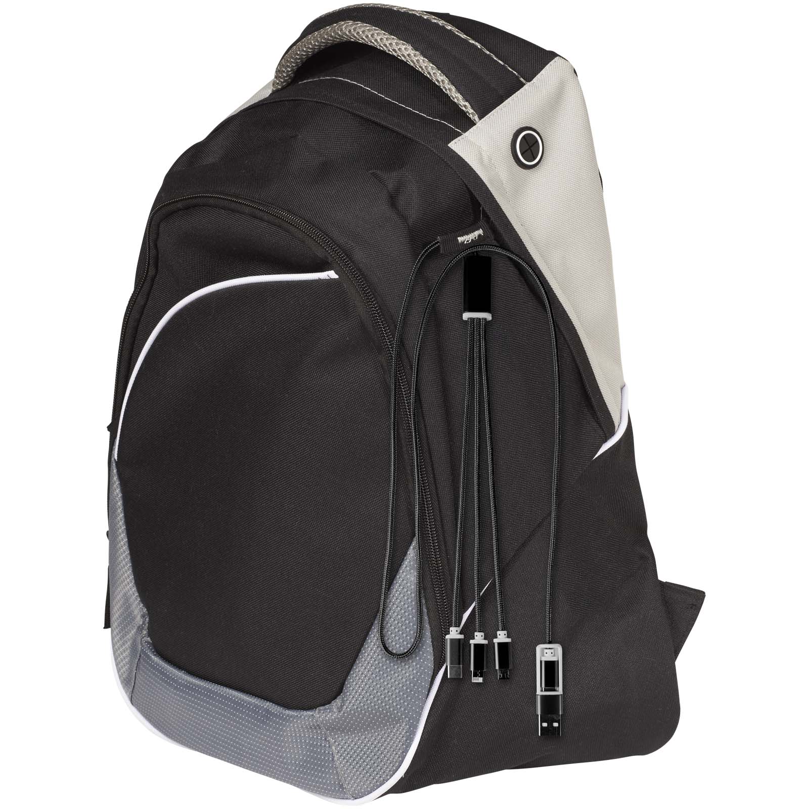 Câbles publicitaires - Câble de charge 5-1 Versatile en aluminium recyclé - 3