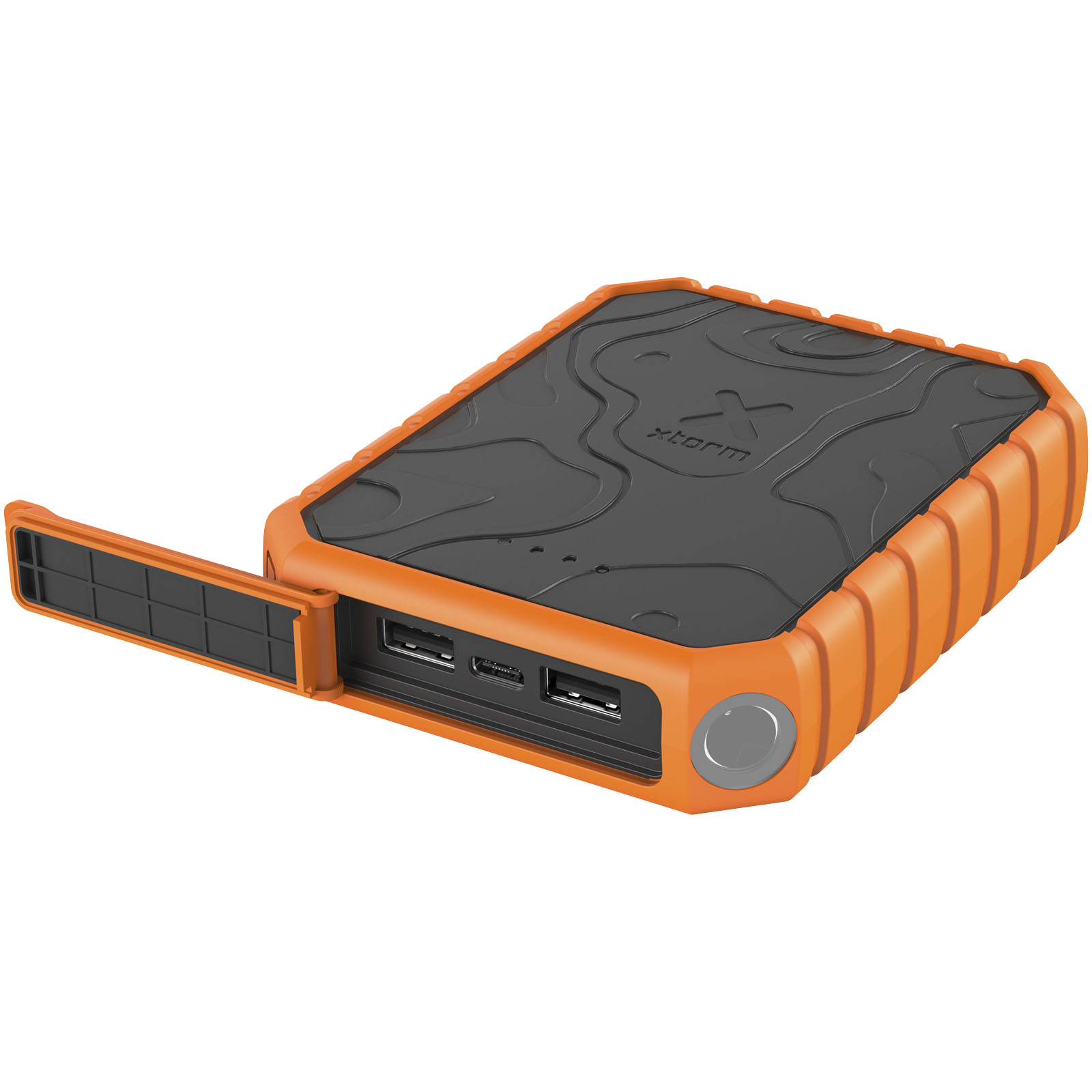 Advertising Powerbanks - Xtorm XR201 Xtreme 10.000 mAh 20W QC3.0 waterproof rugged power bank with torch - 4