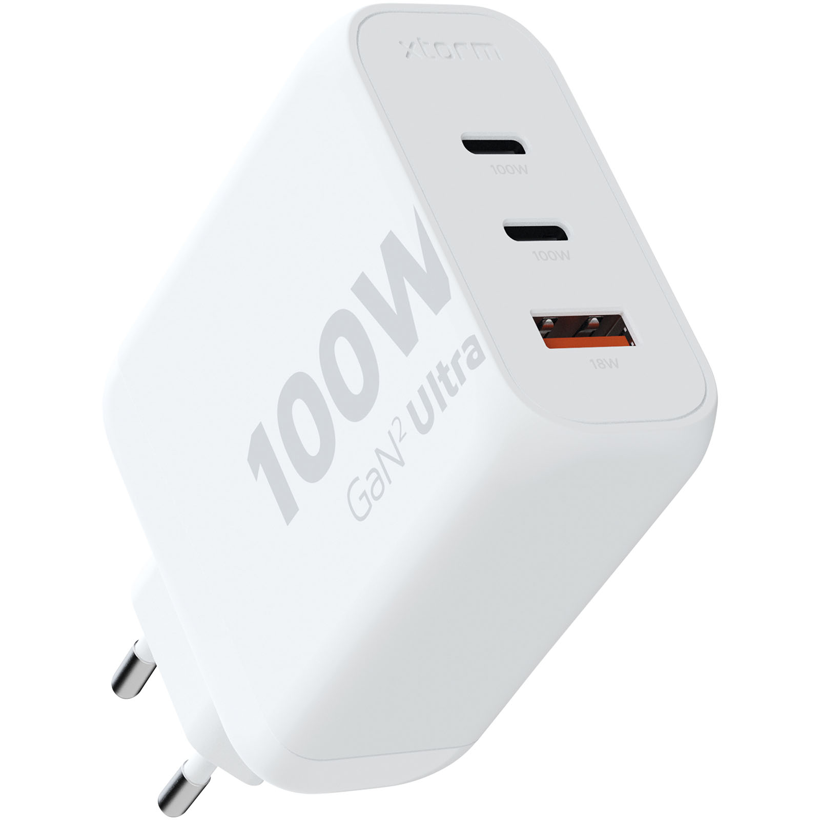 Advertising Chargers - Xtorm XEC100 GaN² Ultra 100W wall charger - 0