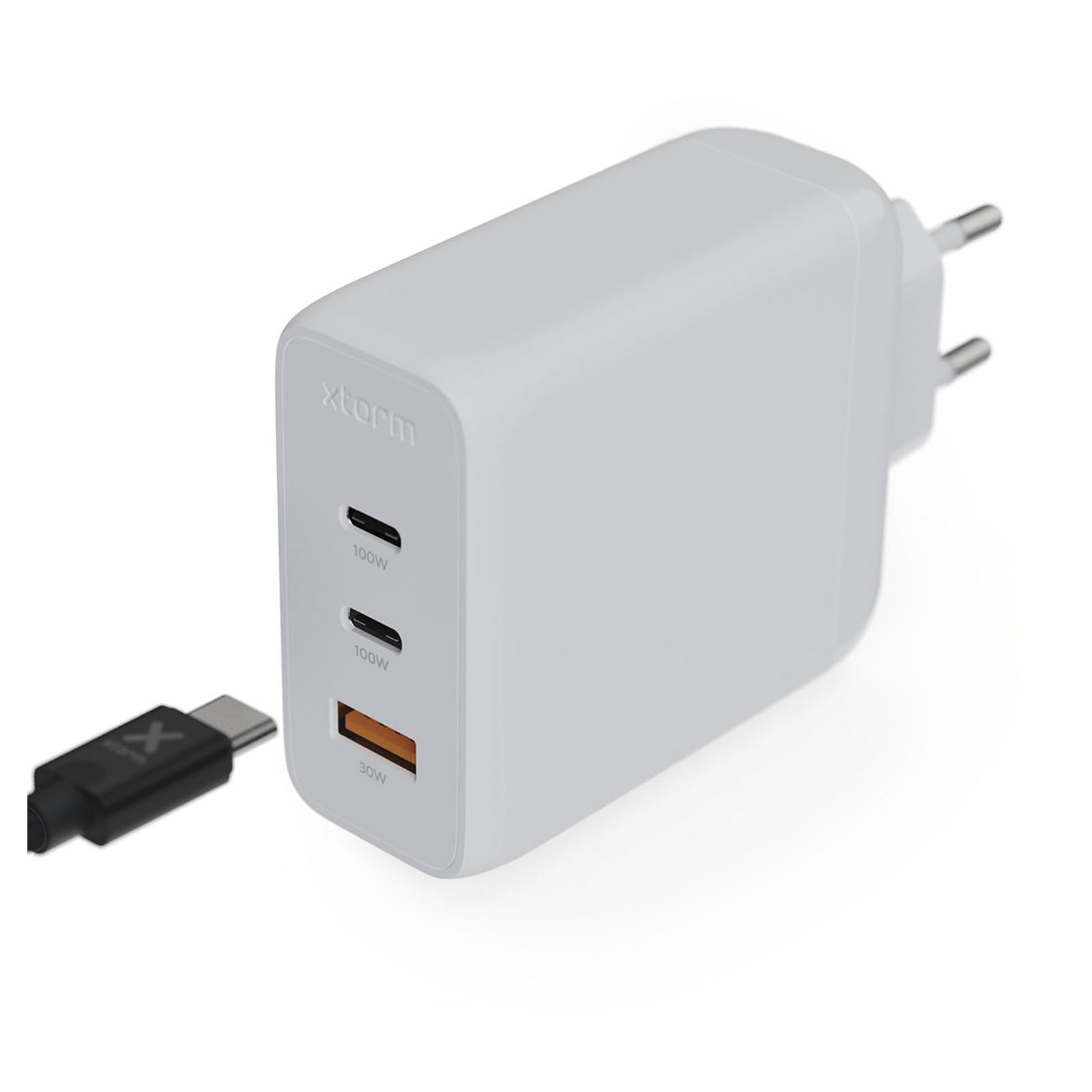 Advertising Chargers - Xtorm XEC100 GaN² Ultra 100W wall charger - 5