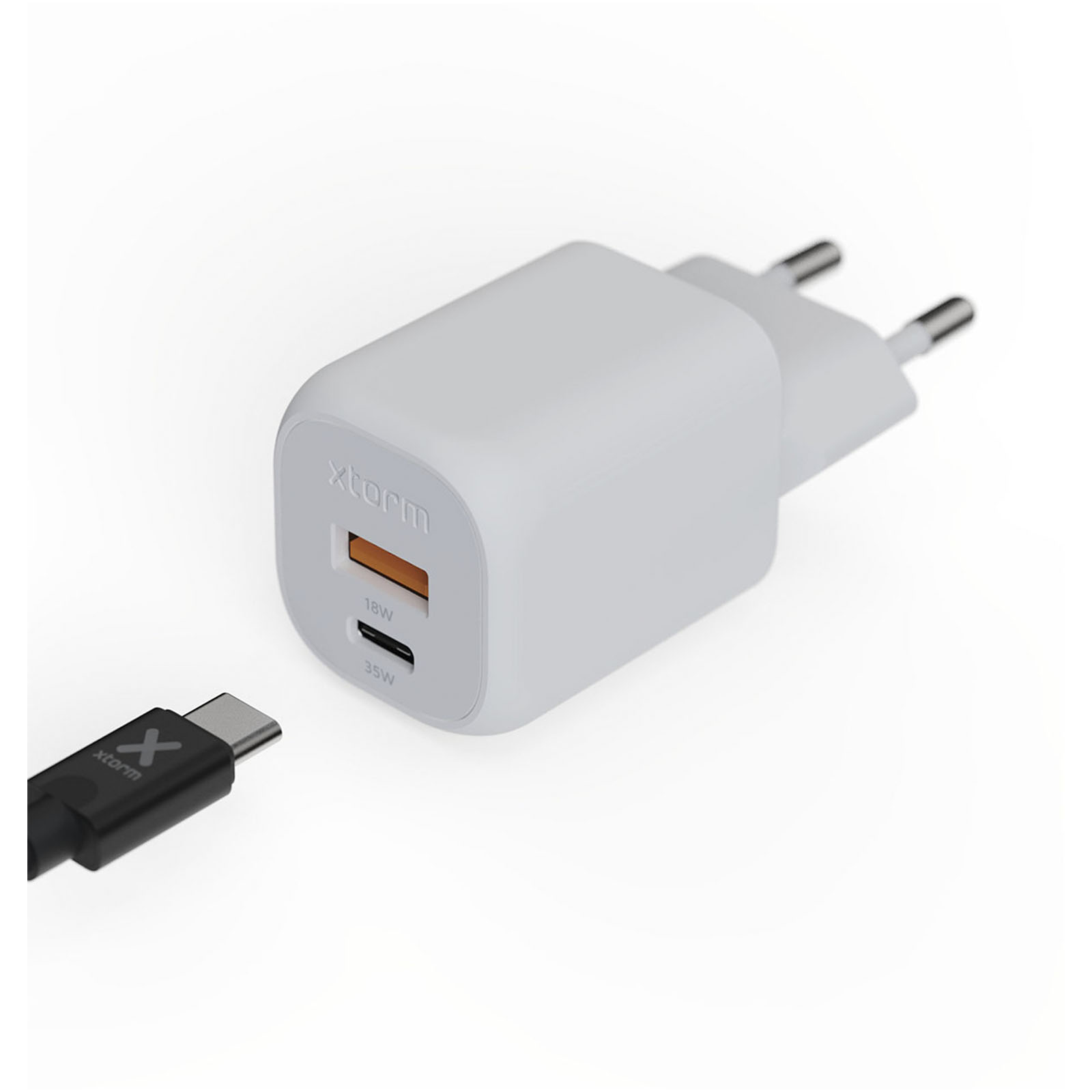 Advertising Chargers - Xtorm XEC035 GaN² Ultra 35W wall charger - 5