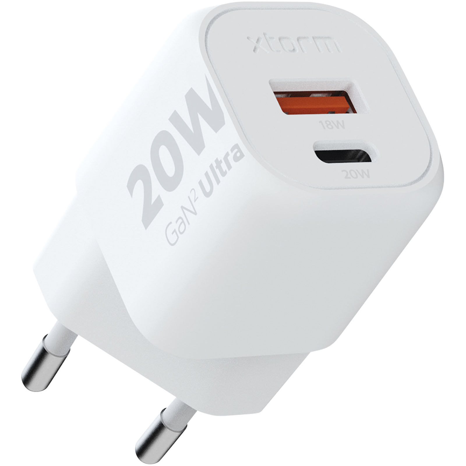 Advertising Chargers - Xtorm XEC020 GaN² Ultra 20W wall charger - 0