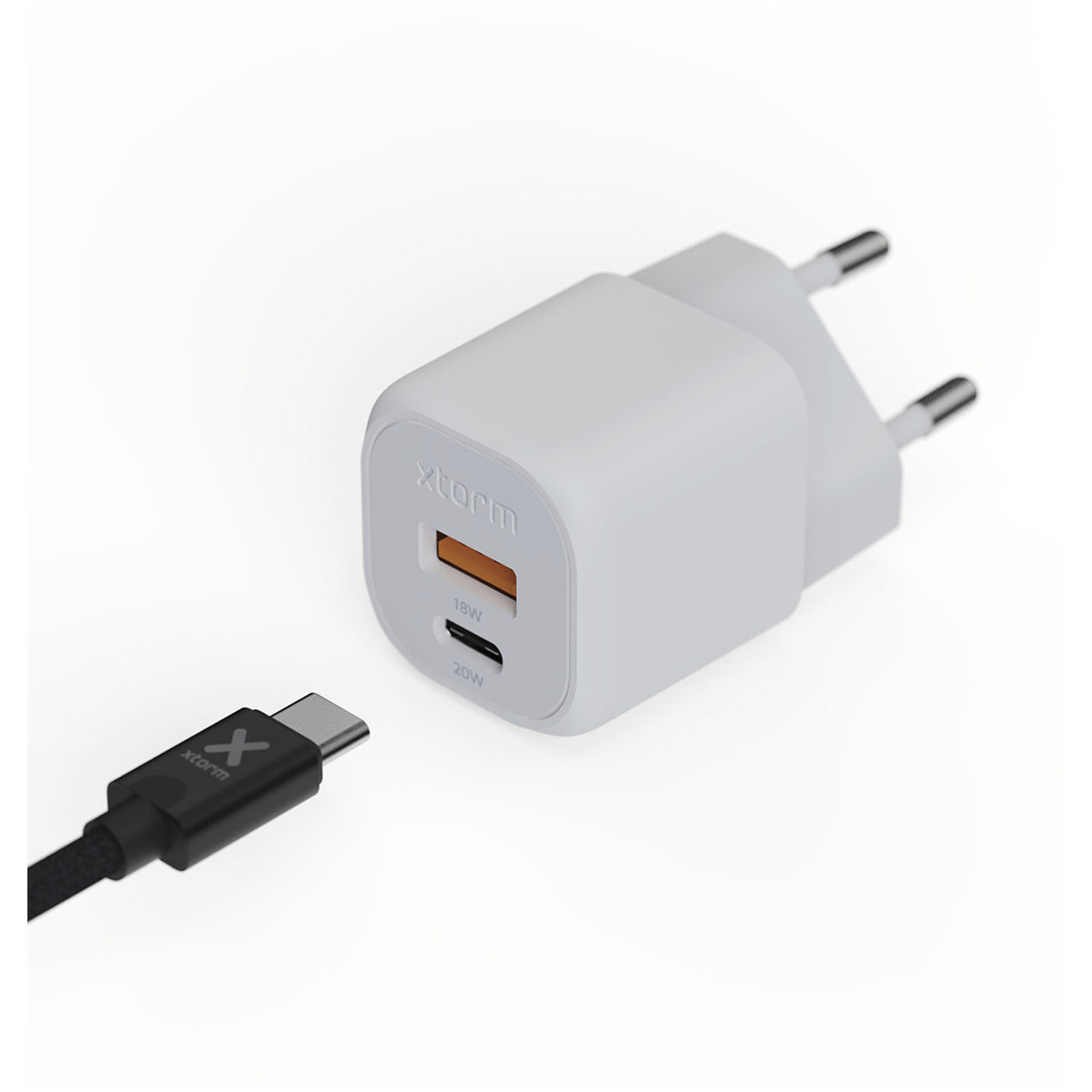 Advertising Chargers - Xtorm XEC020 GaN² Ultra 20W wall charger - 4